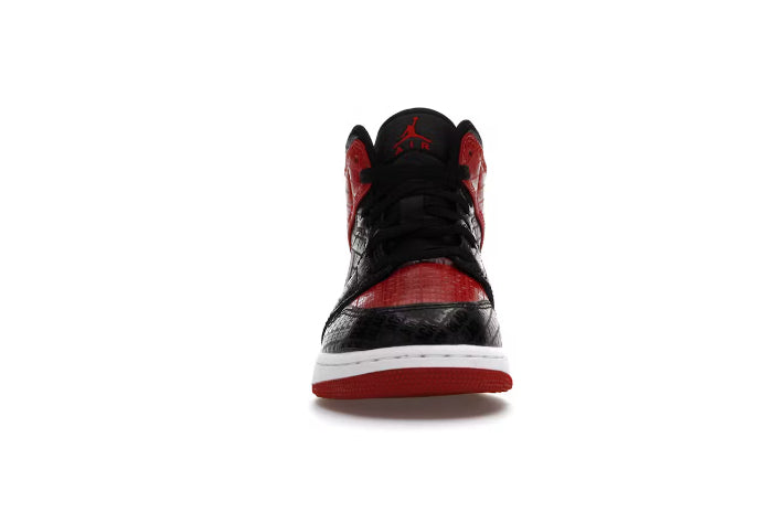 Jordan 1 Mid “Bred Text” (GS)