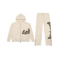 GodSpeed OG Logo Sweatsuit V2 (Creme/Brolive)