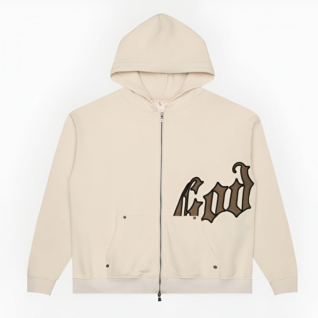 GodSpeed OG Logo Sweatsuit V2 (Creme/Brolive)