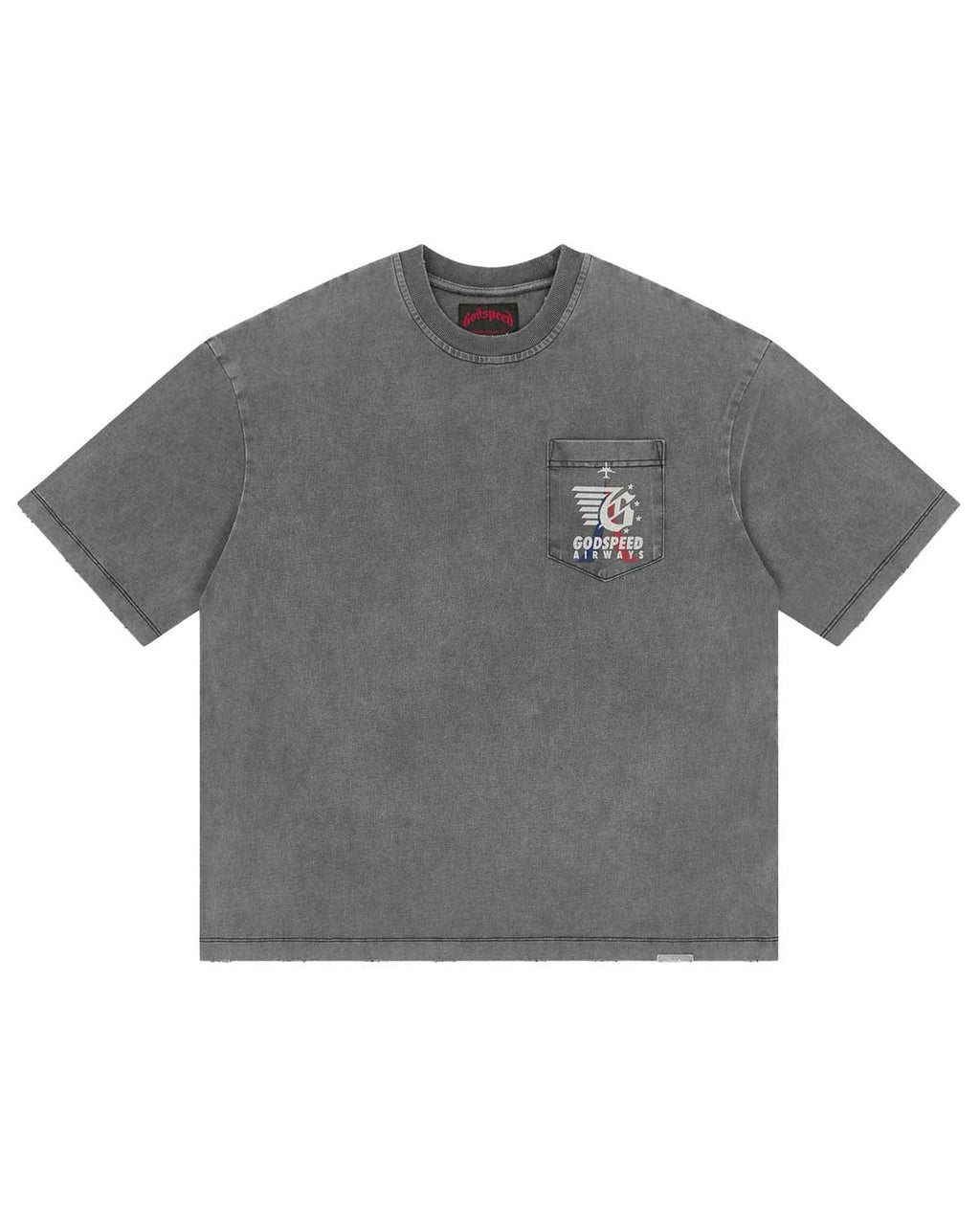 Godspeed GS Air Paris Pocket-T (Grey Wash)