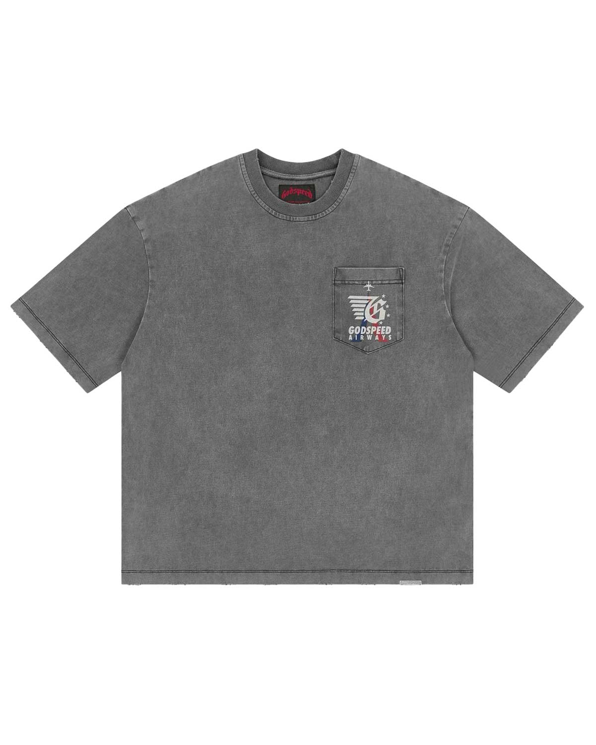 Godspeed GS Air Paris Pocket-T (Grey Wash)
