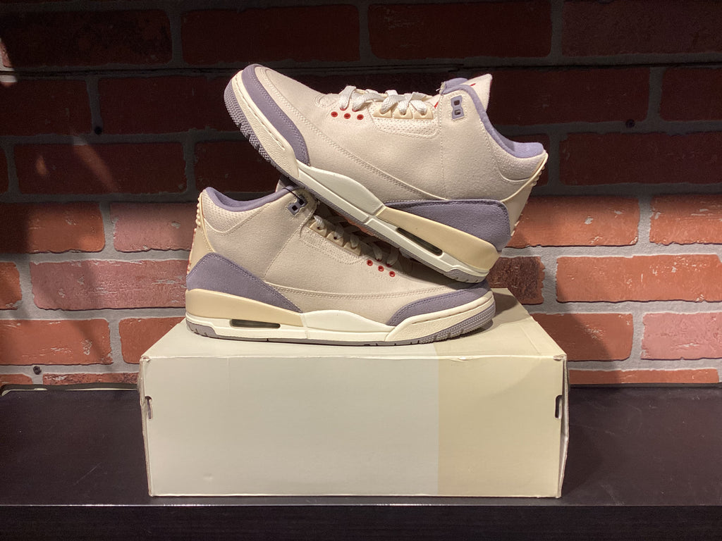 Jordan 3 “Muslin” Size 9 Preowned