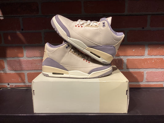Jordan 3 “Muslin” Size 9 Preowned