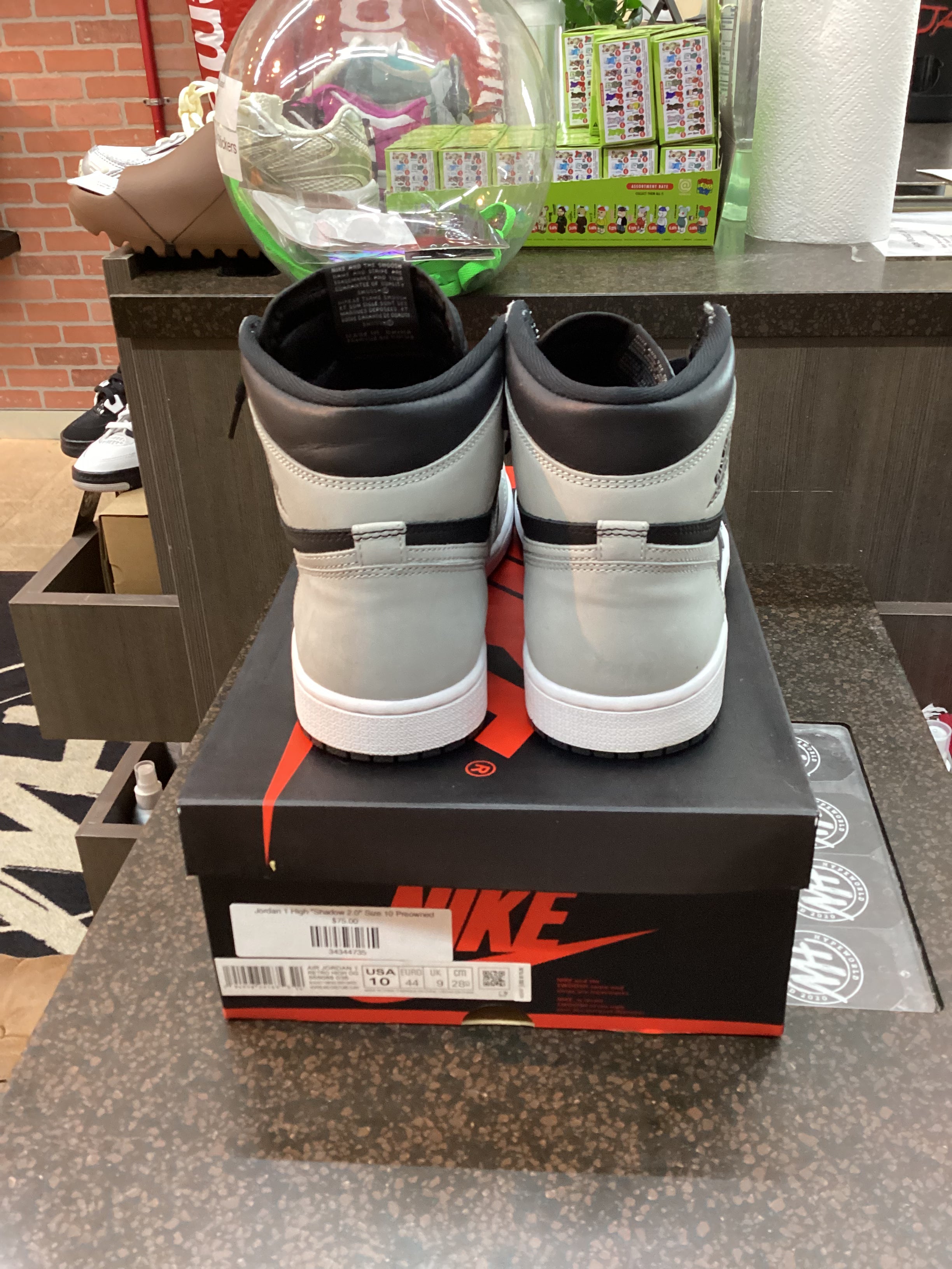 Jordan 1 High "Shadow 2.0" Size 10 Preowned