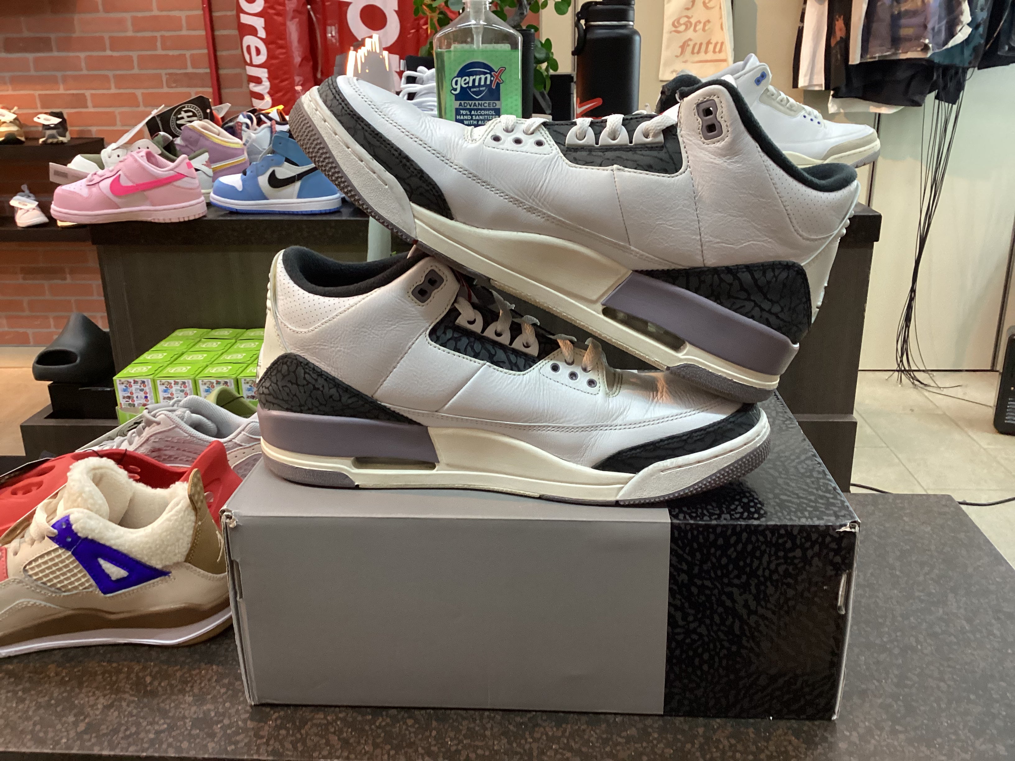 Jordan 3 “Cement Grey” Size 12 Preowned