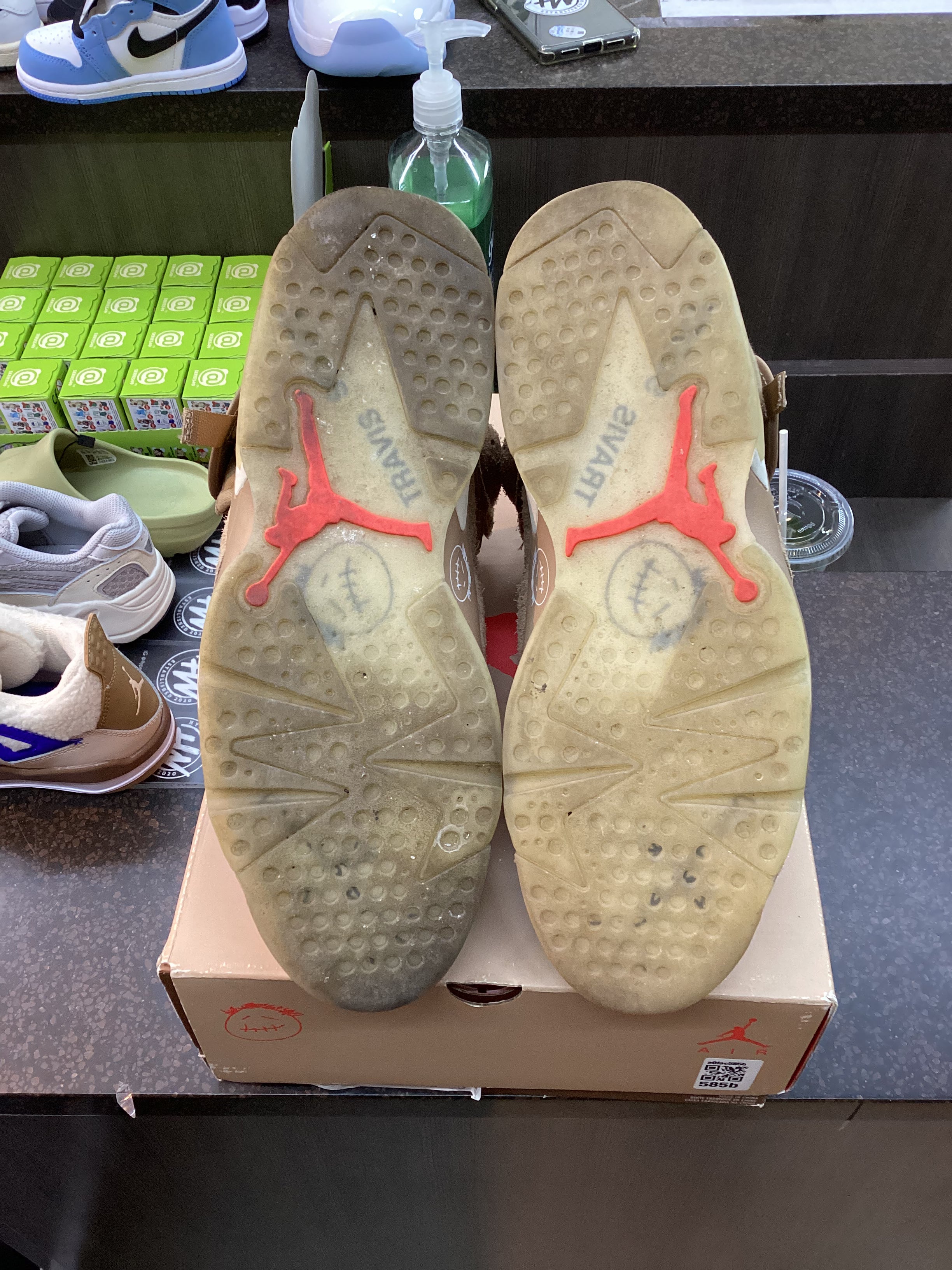 Jordan 6 x Travis Scott “British Khaki” Size 12 Preowned