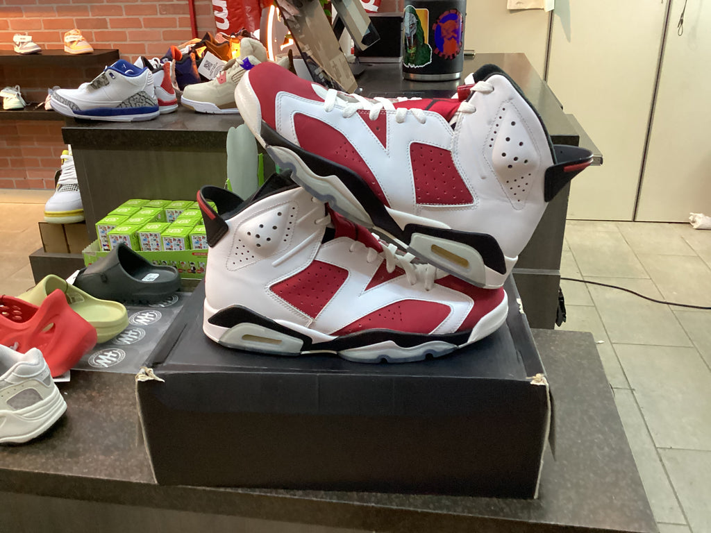 Jordan 6 "Carmine" Size 9.5 Preowned