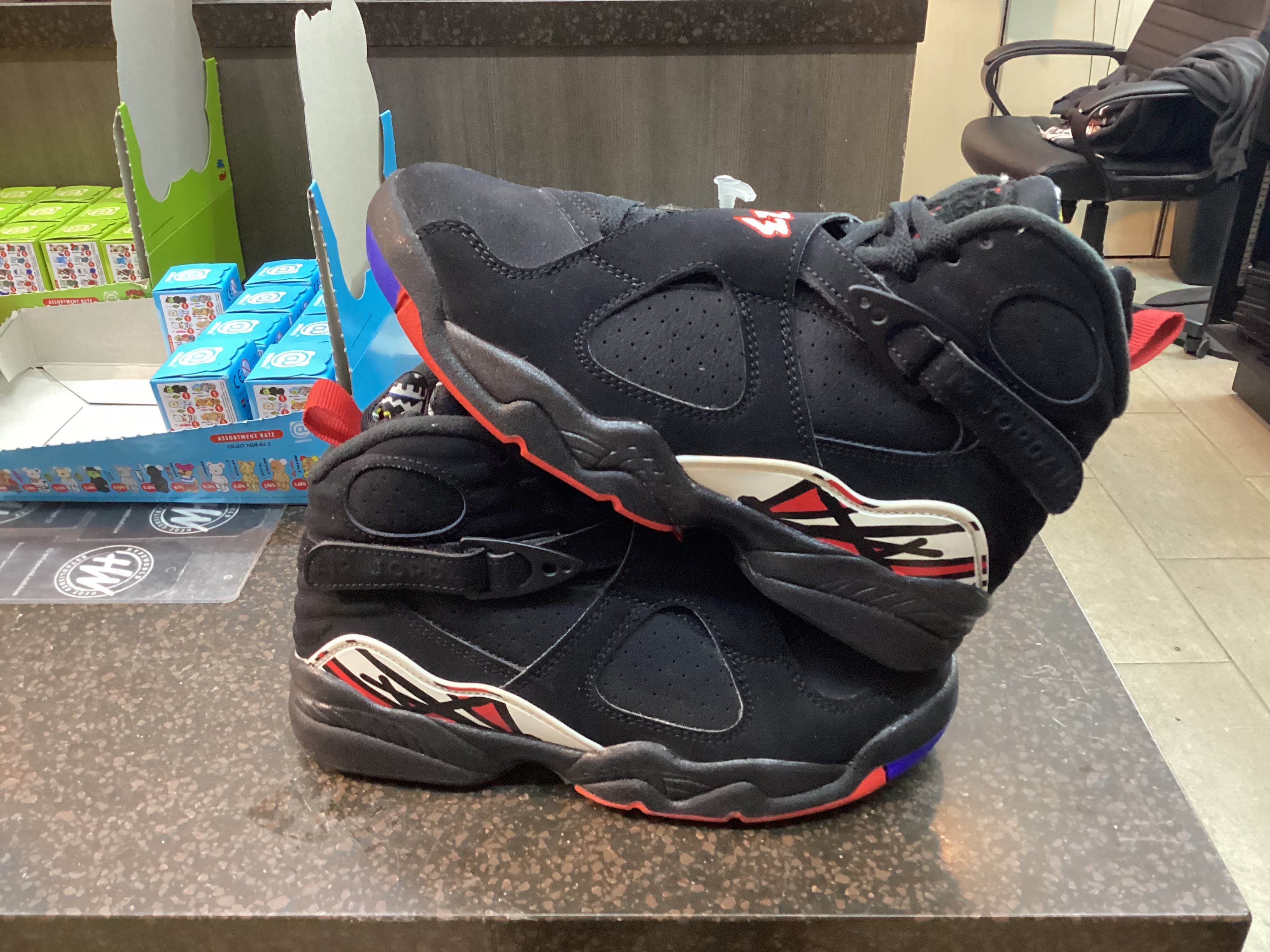 Jordan 8 “Playoffs” (2023) Size 4Y Preowned No Box