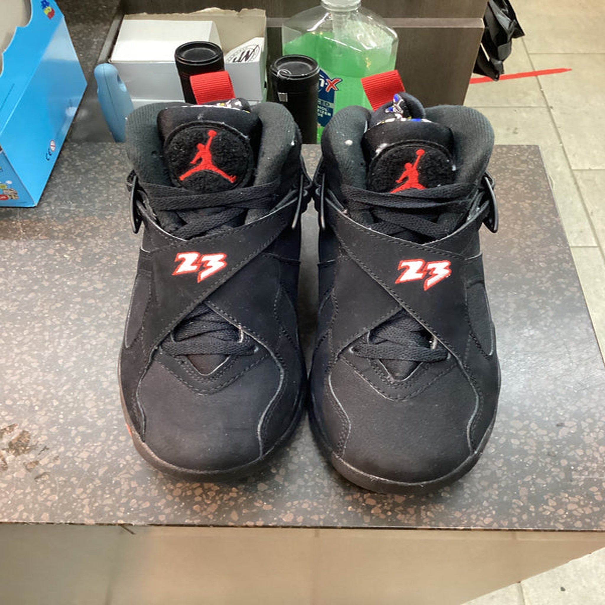 Jordan 8 “Playoffs” (2023) Size 4Y Preowned No Box