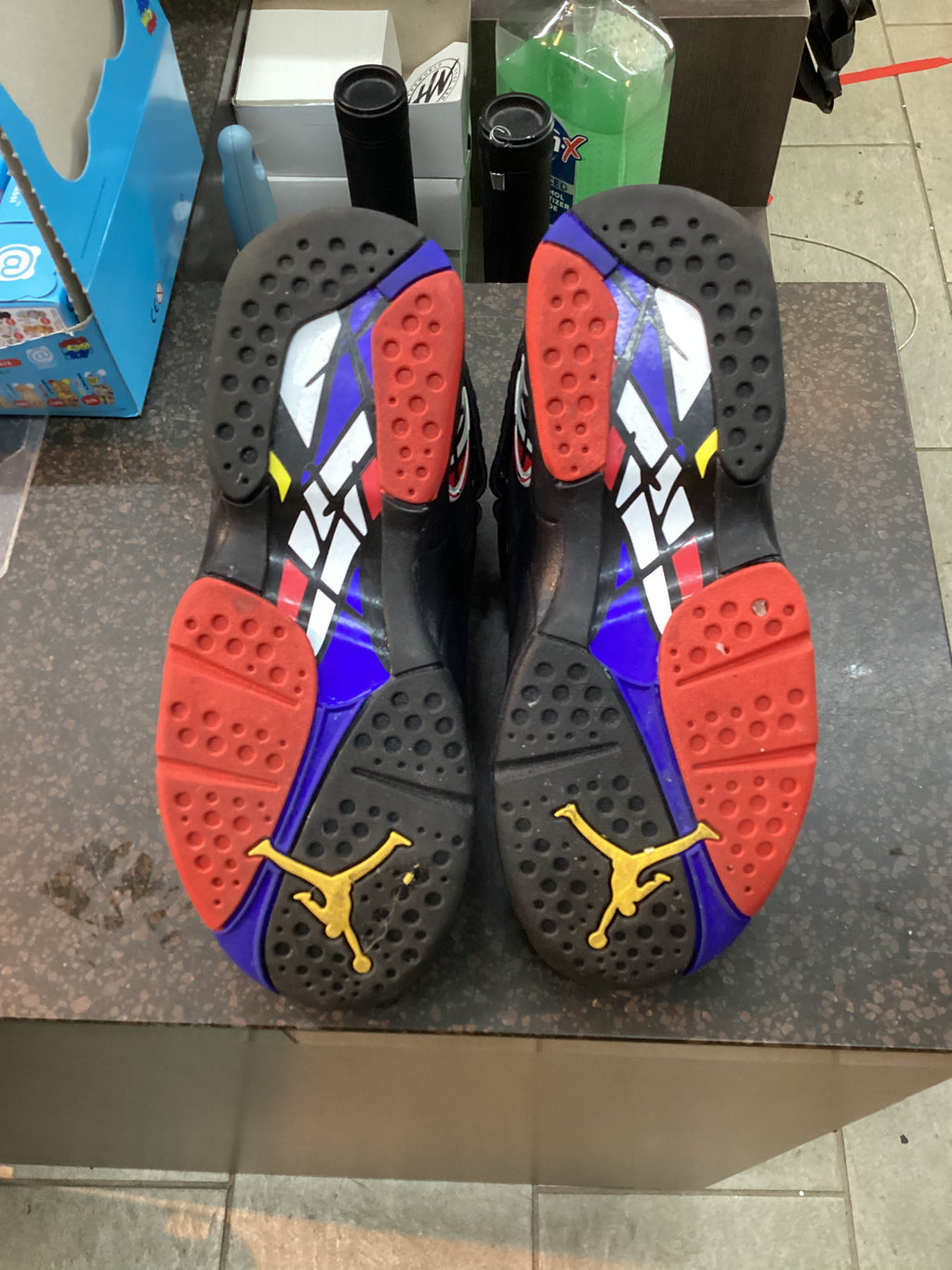 Jordan 8 “Playoffs” (2023) Size 4Y Preowned No Box