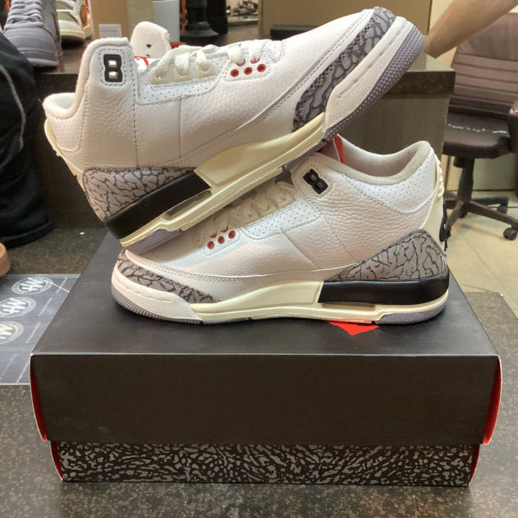 Jordan 3 “White Cement Reimagined” New with Defects