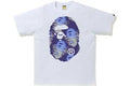 BAPE Storm Big Ape Head Tee “White/Purple”