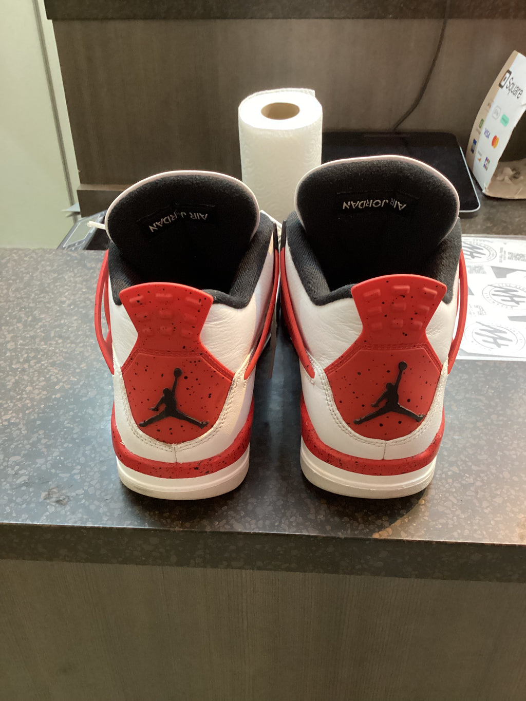 Jordan 4 “Red Cement” Size 8 Preowned No Box