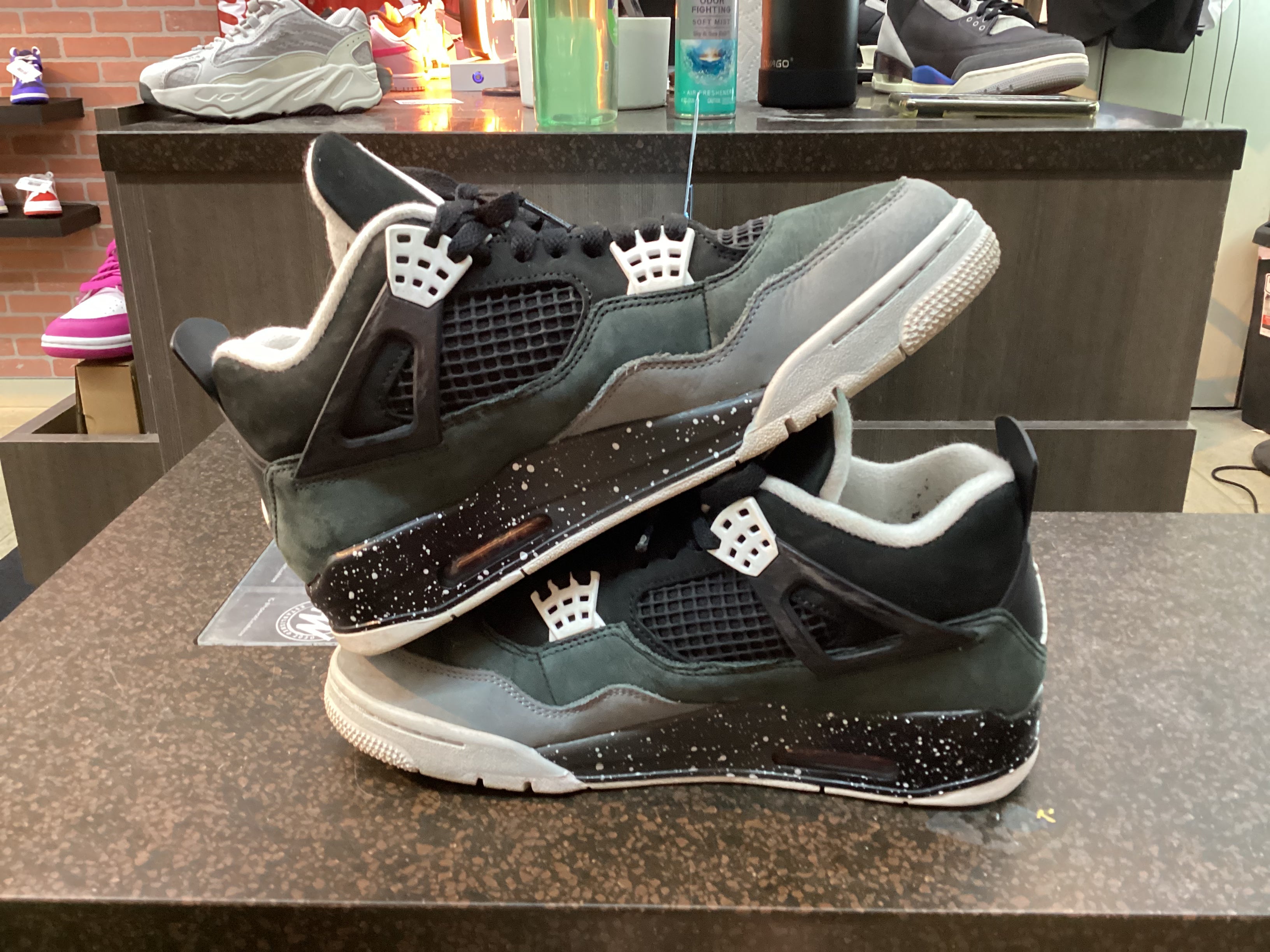 Jordan 4 “Fear” Size 9 Preowned No Box