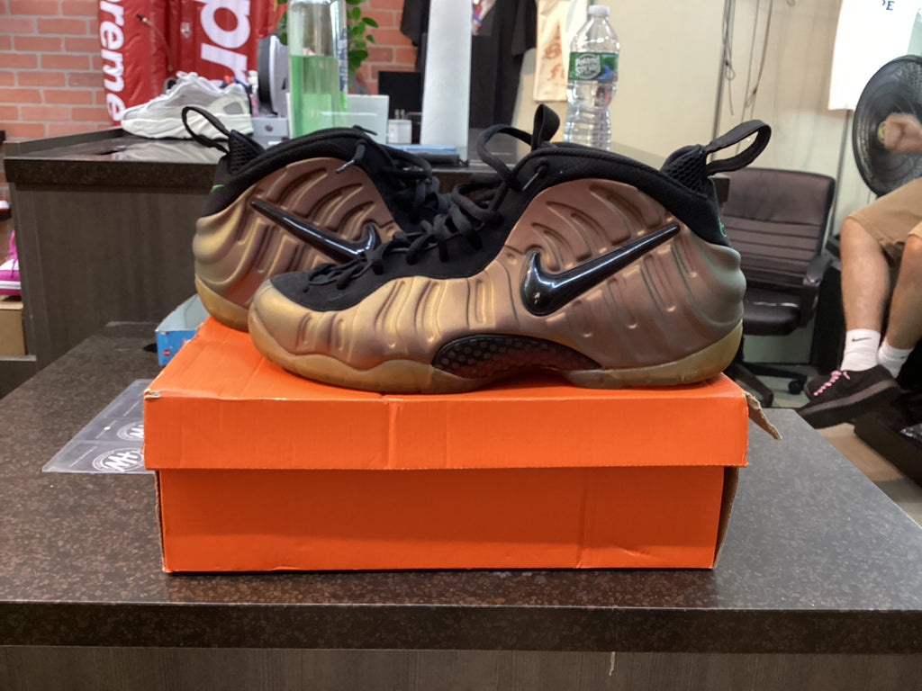Nike FoamPosite Gym Green Size 13 Preowned Rep Box
