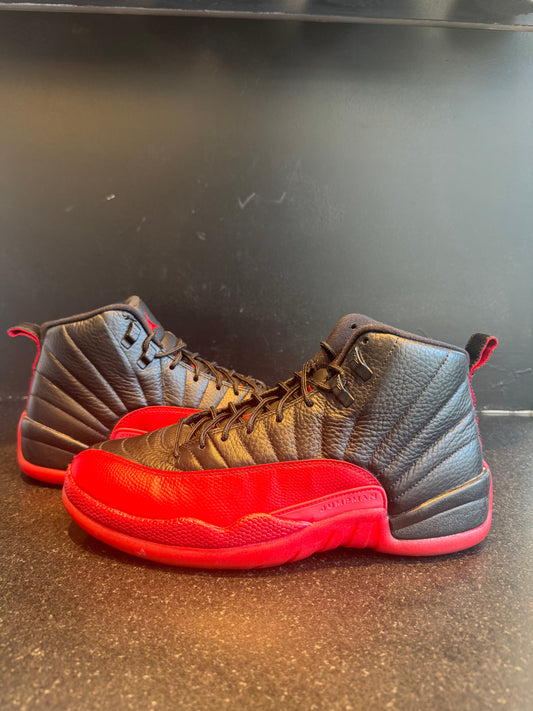 Jordan 12 'Flu Game' Size 10.5 Preowned with box