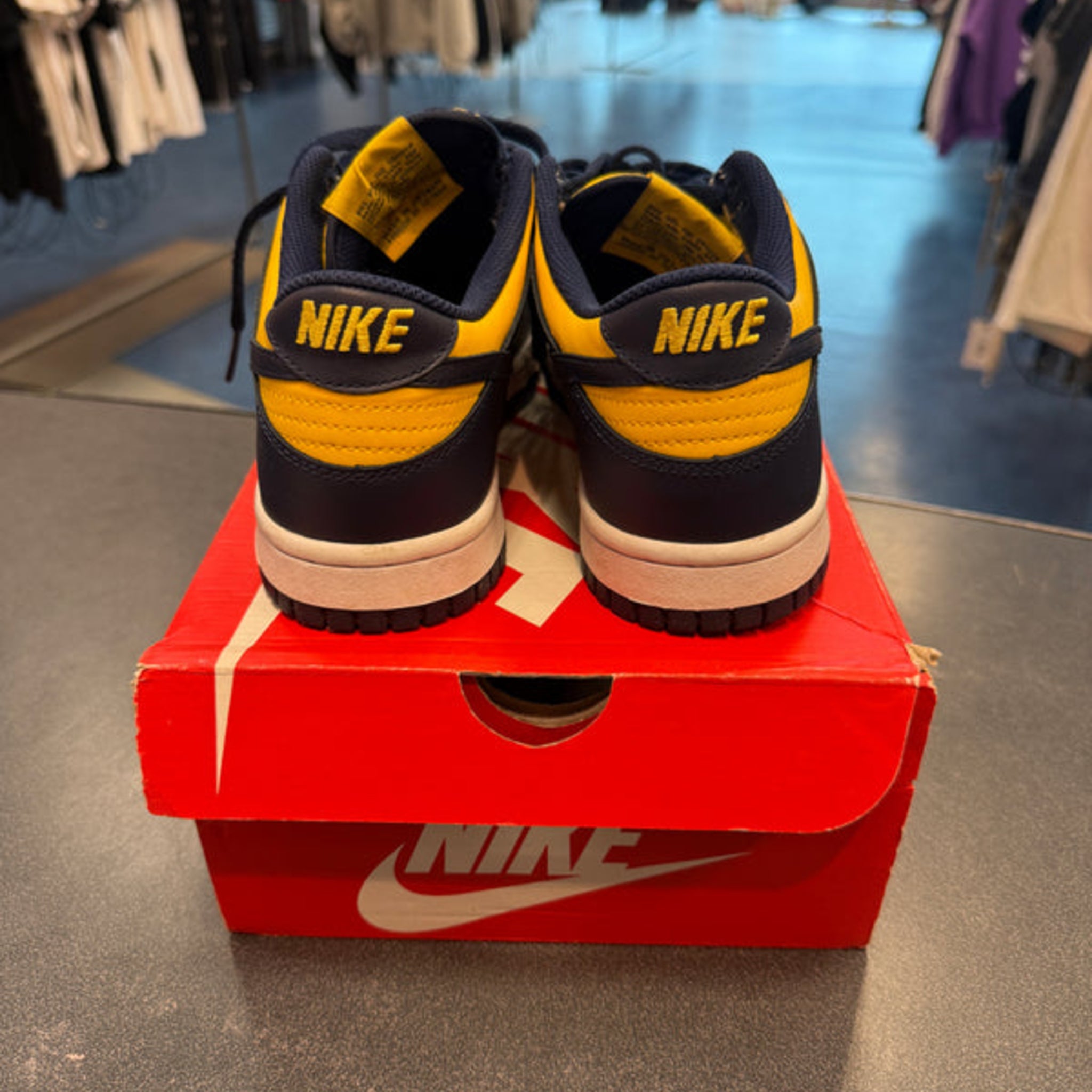 Nike Dunk Low Michigan (2021) GS Size 7Y Preowned