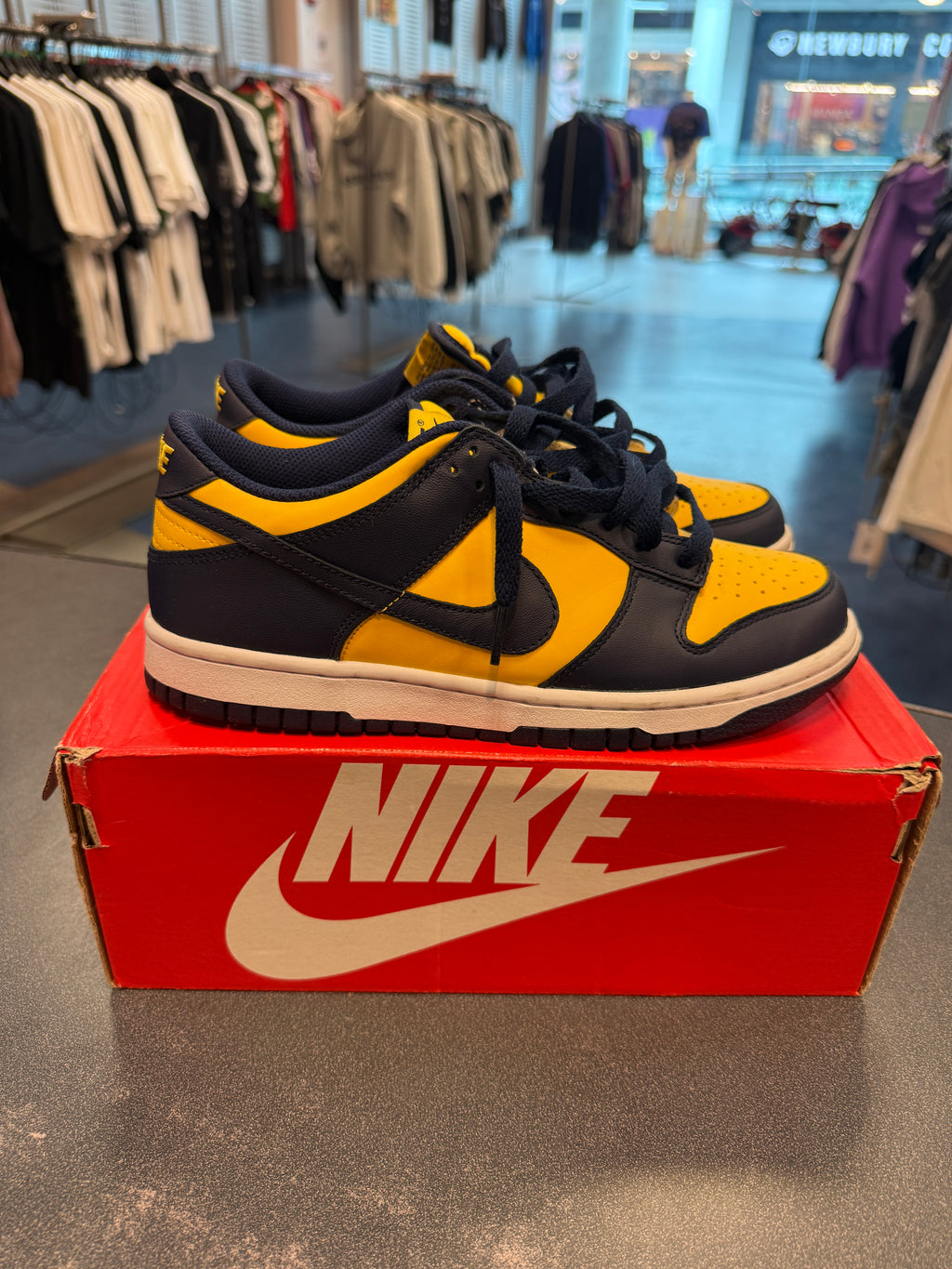 Nike Dunk Low Michigan (2021) GS Size 7Y Preowned