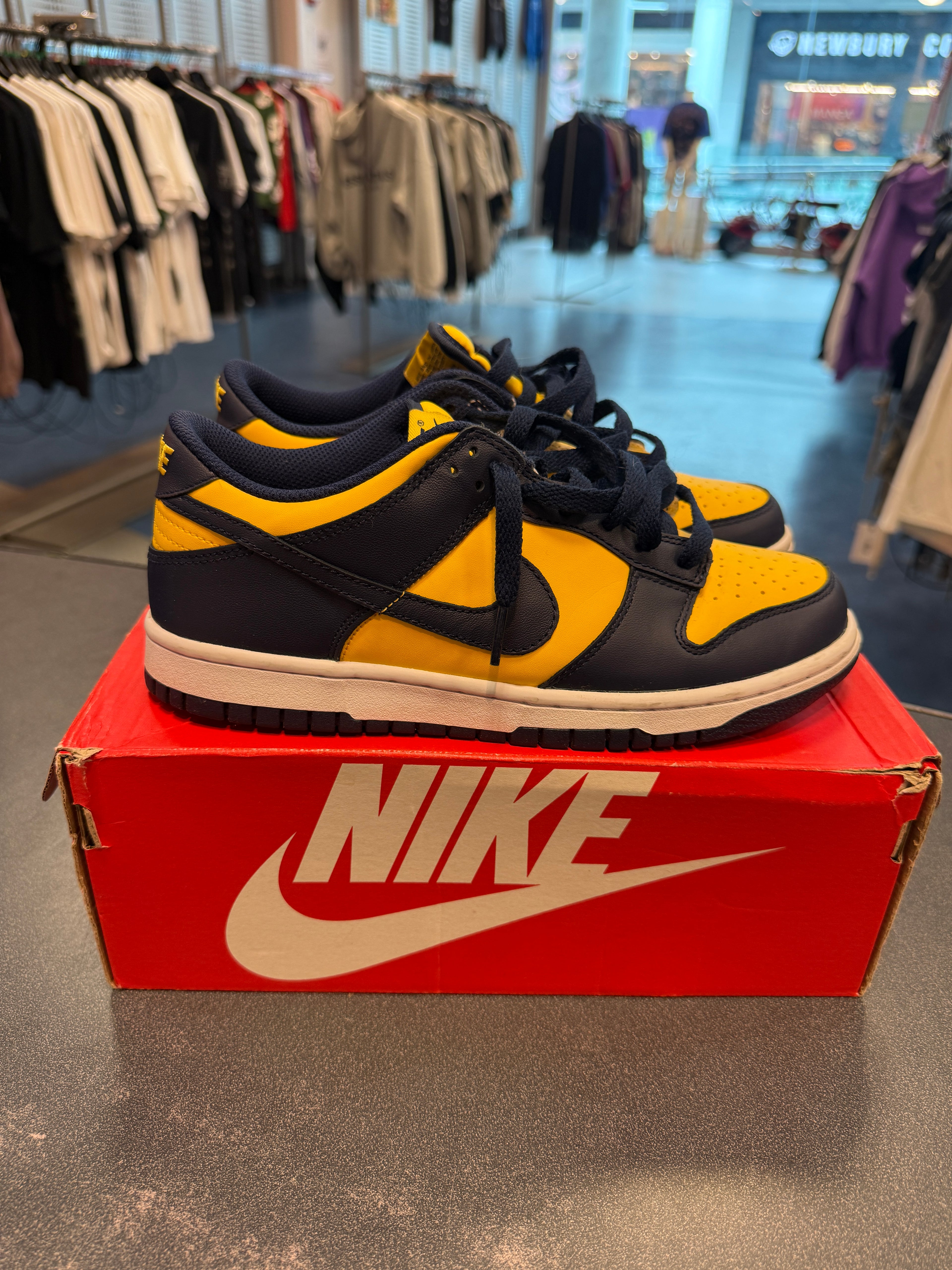 Nike Dunk Low Michigan (2021) GS Size 7Y Preowned