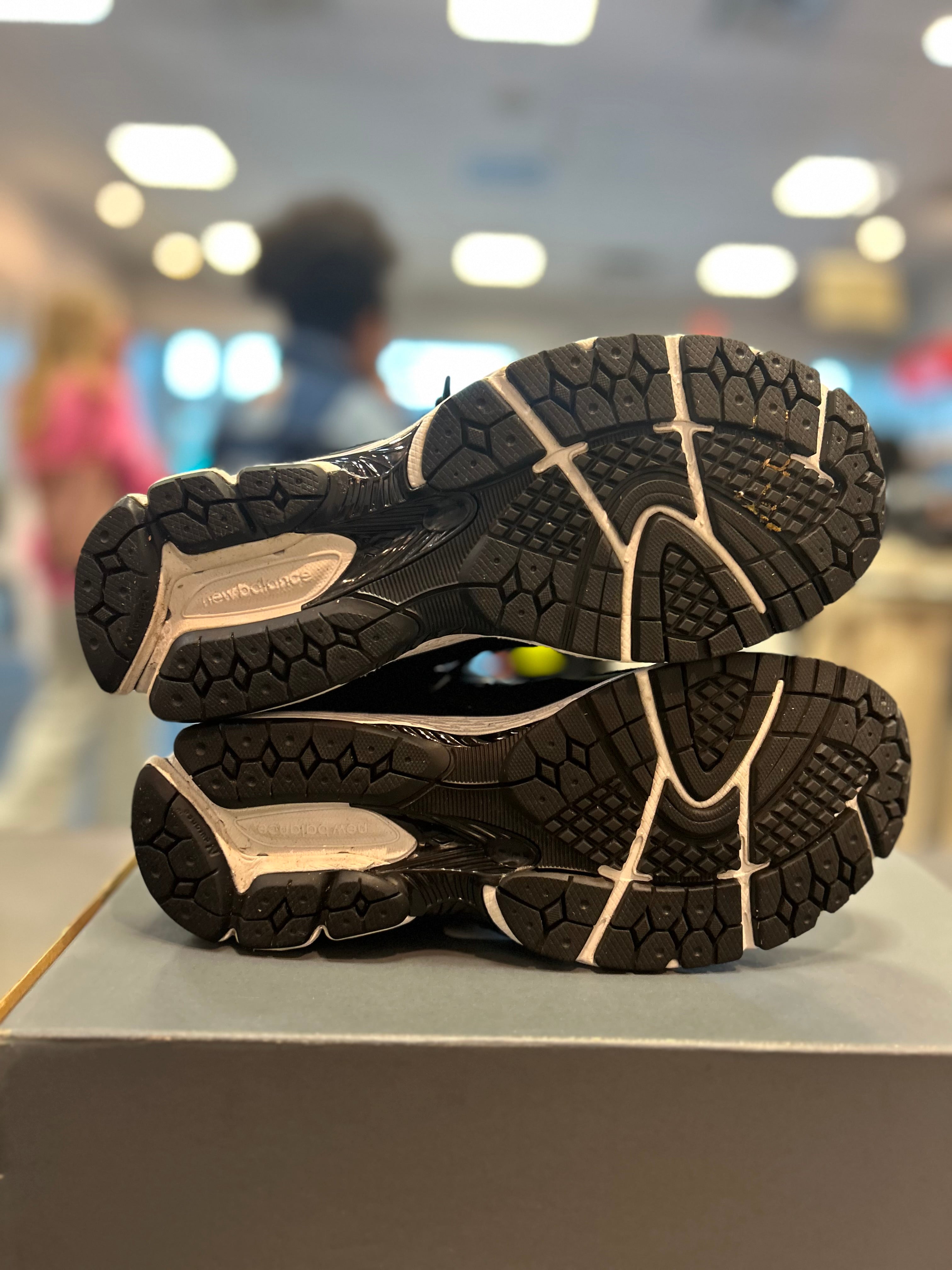 New Balance 2002R "Black Gunmetal" Size 8 Preowned