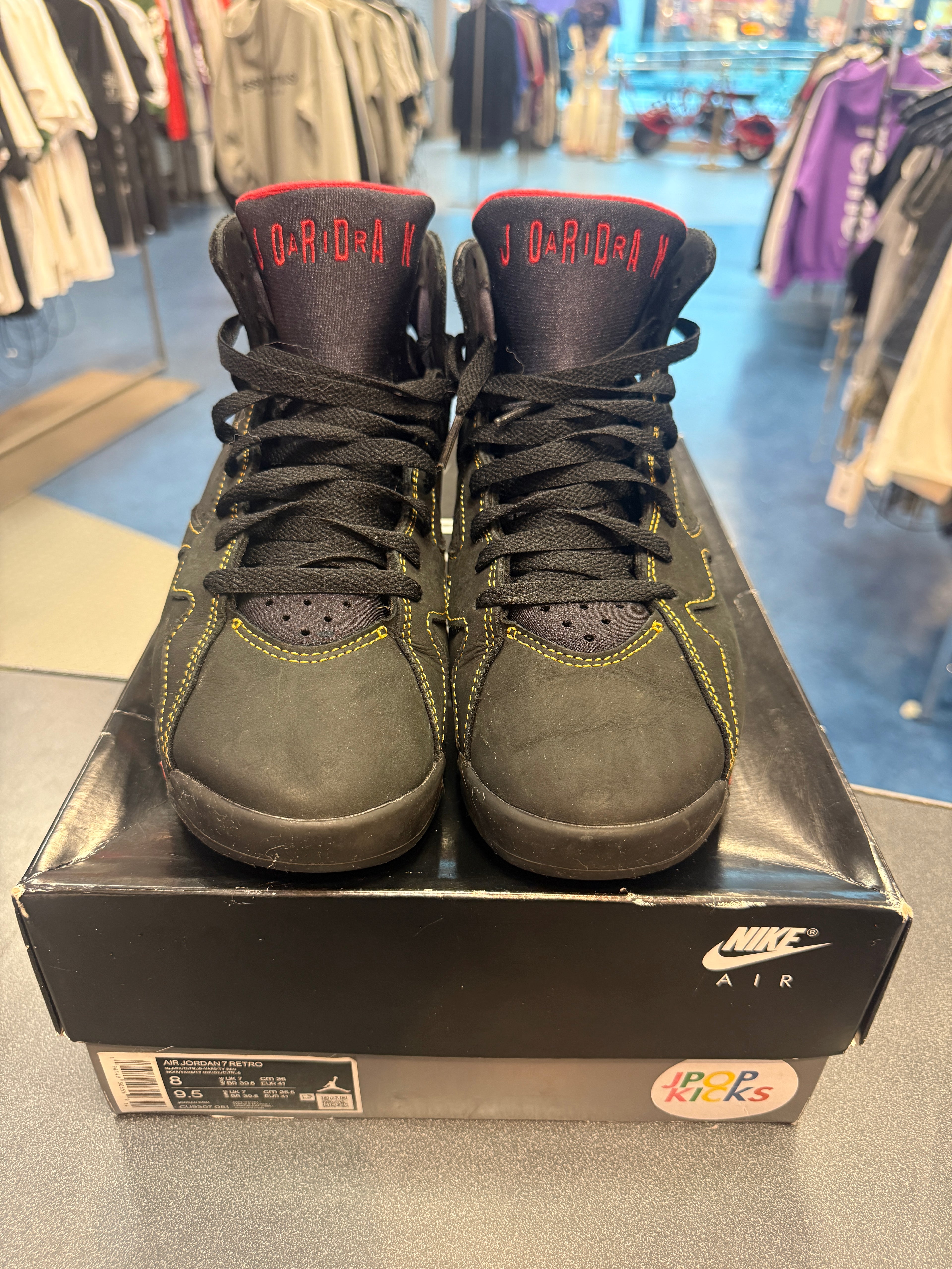 Jordan 7 "Citrus" Size 8 Preowned