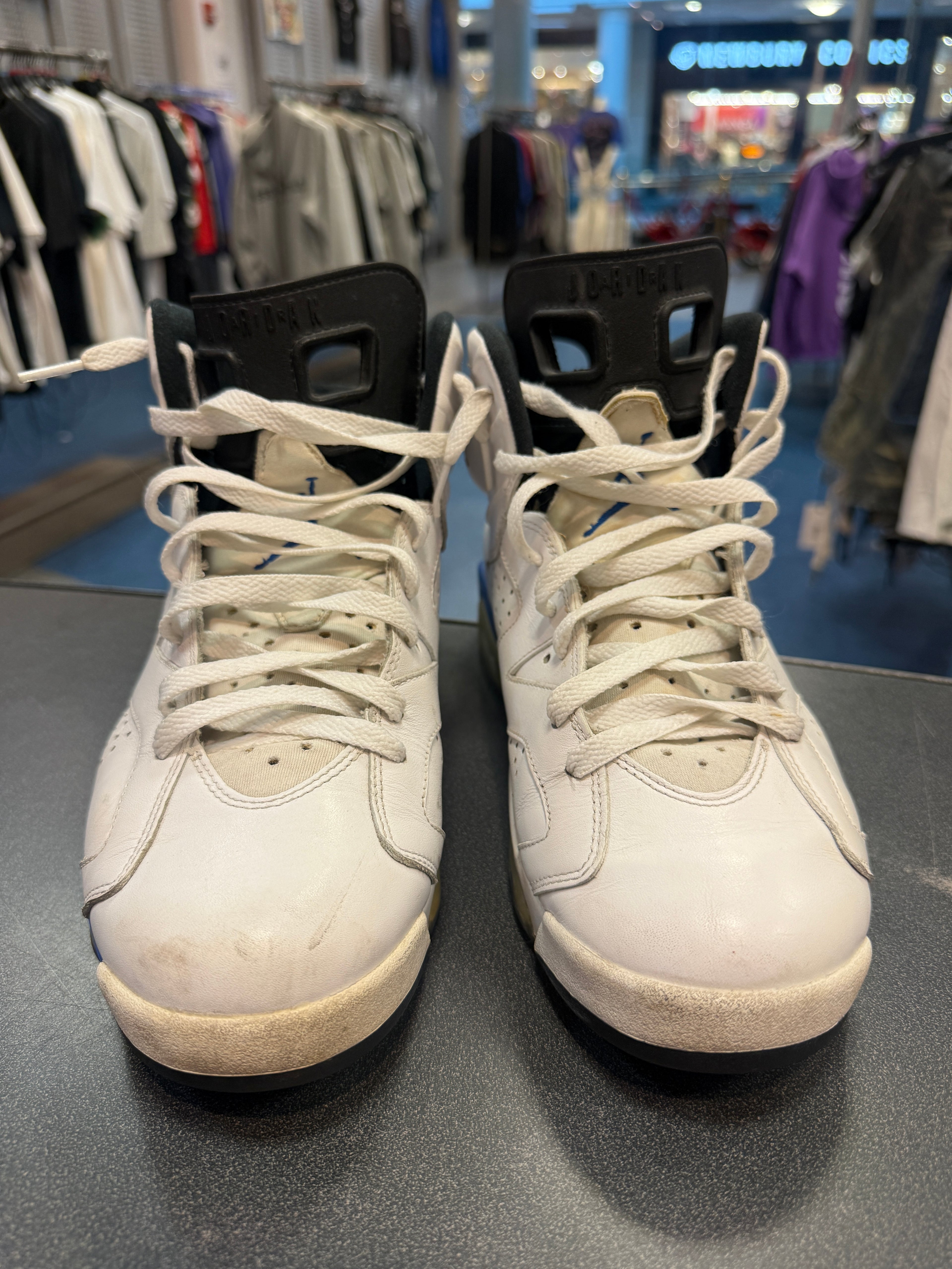 Jordan 6 "Sport Blue" (2014) Size 11 Preowned (NO BOX)