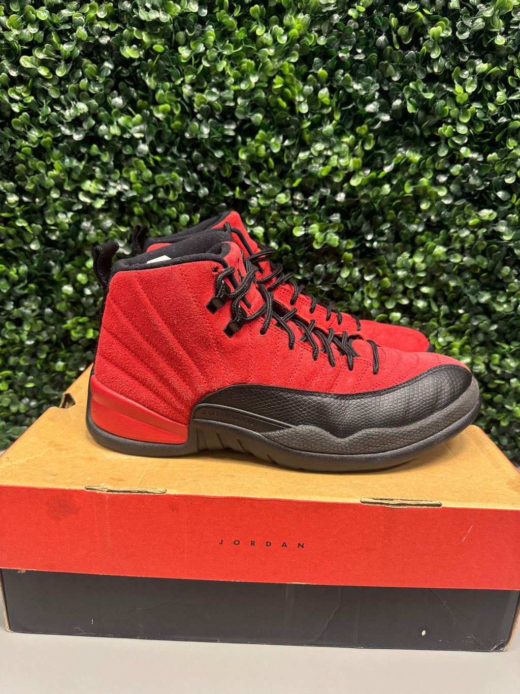 Jordan 12 “Reverse Flu Game” Size 10 Preowned