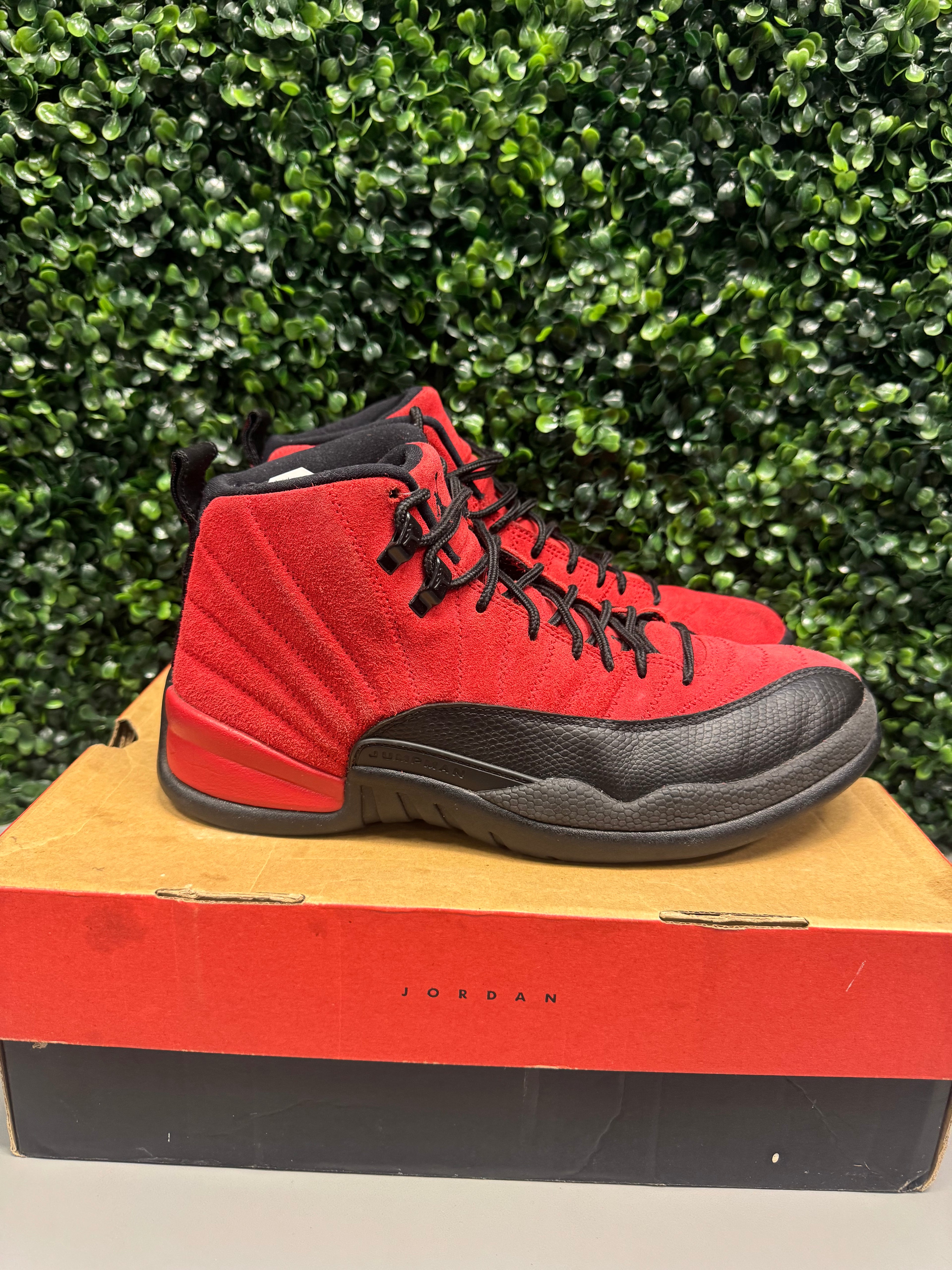 Jordan 12 “Reverse Flu Game” Size 10 Preowned