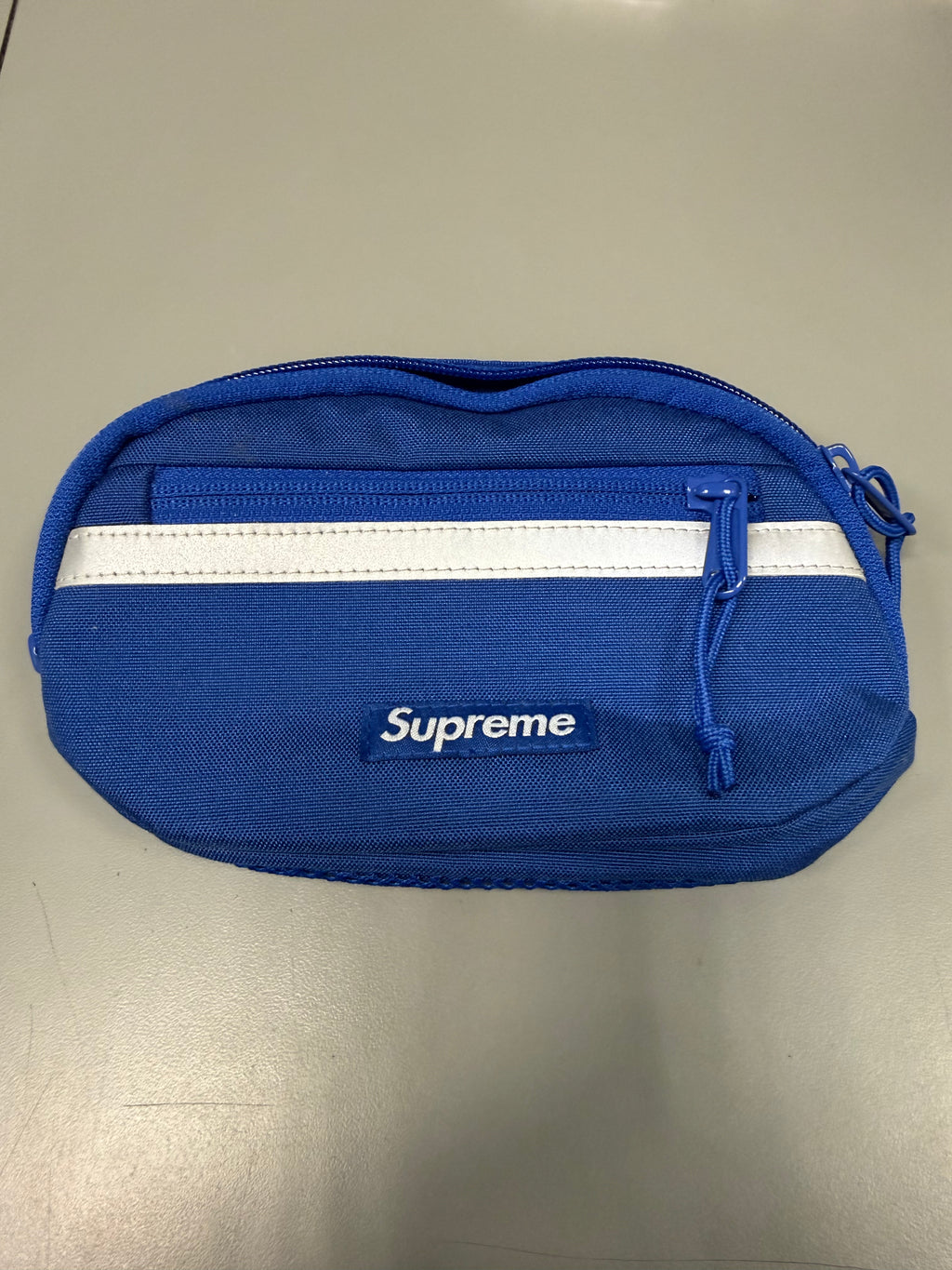 Supreme Mini Side Bag Blue "Preowned"