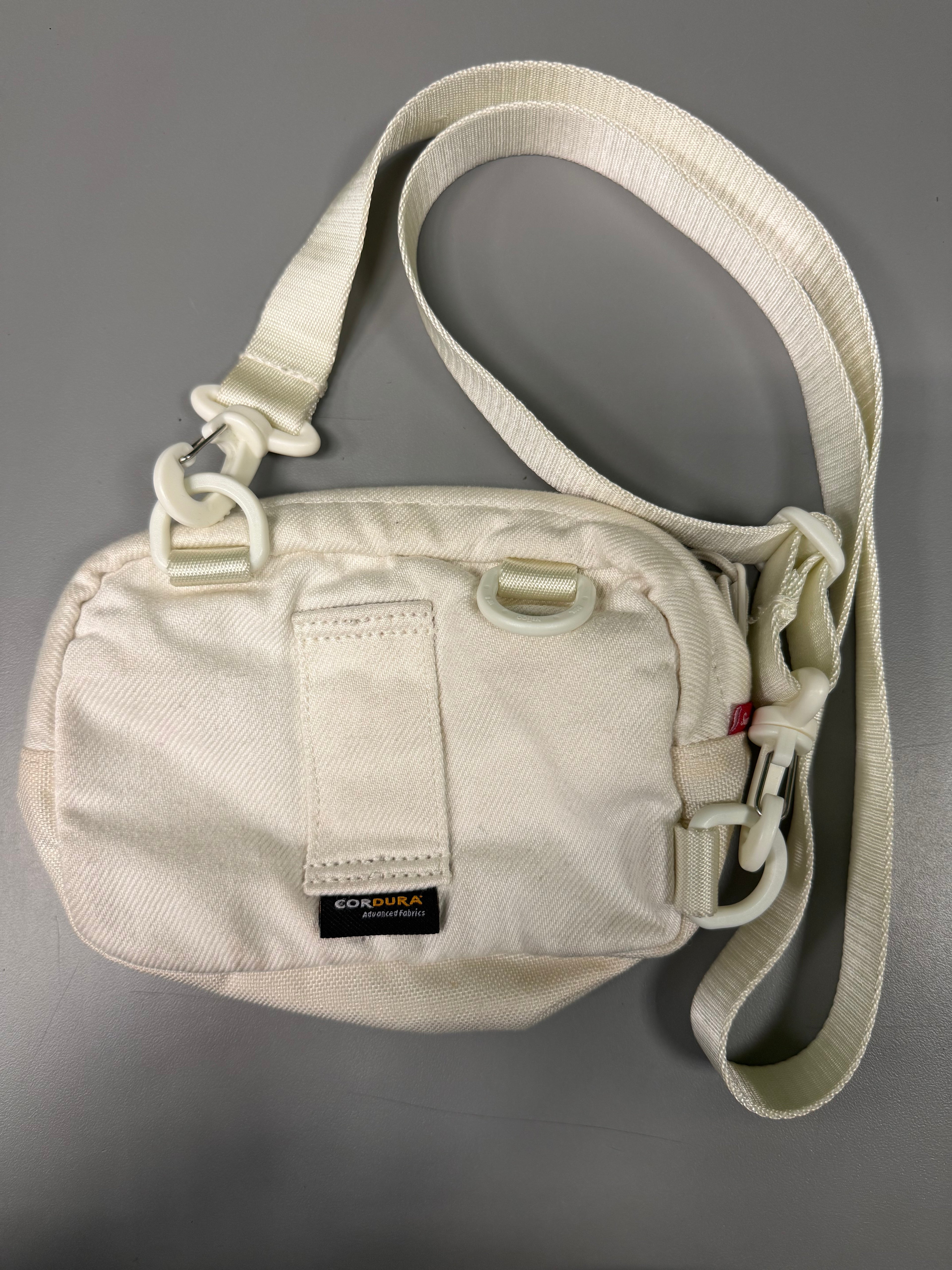 Supreme Denim Mini Shoulder Bag White "Preowned"