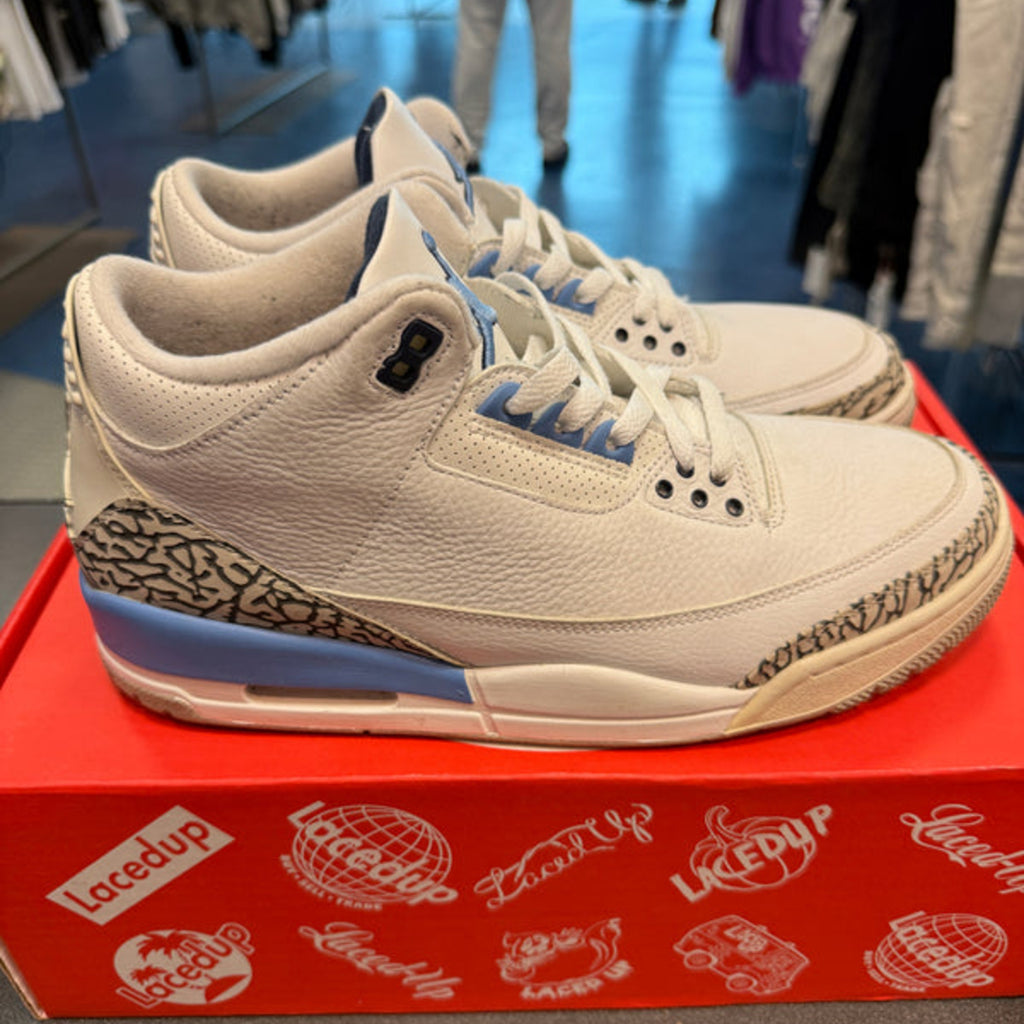 Jordan 3 "UNC" Size 11 Preowned