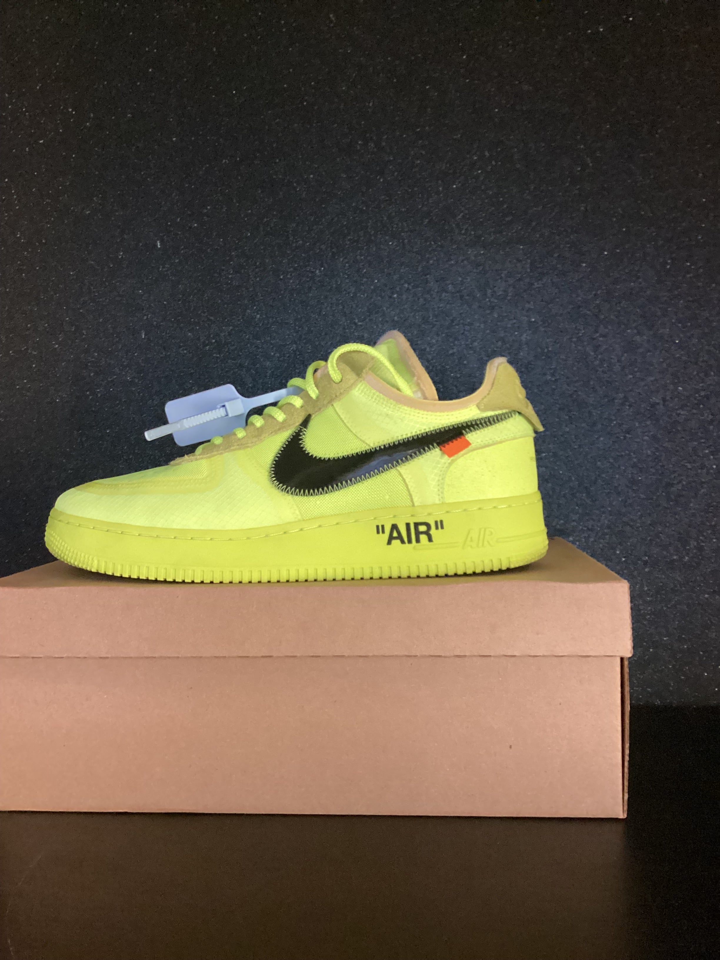 Nike Off White Air Force 1 Low Size 10.5 Preowned Rep Box