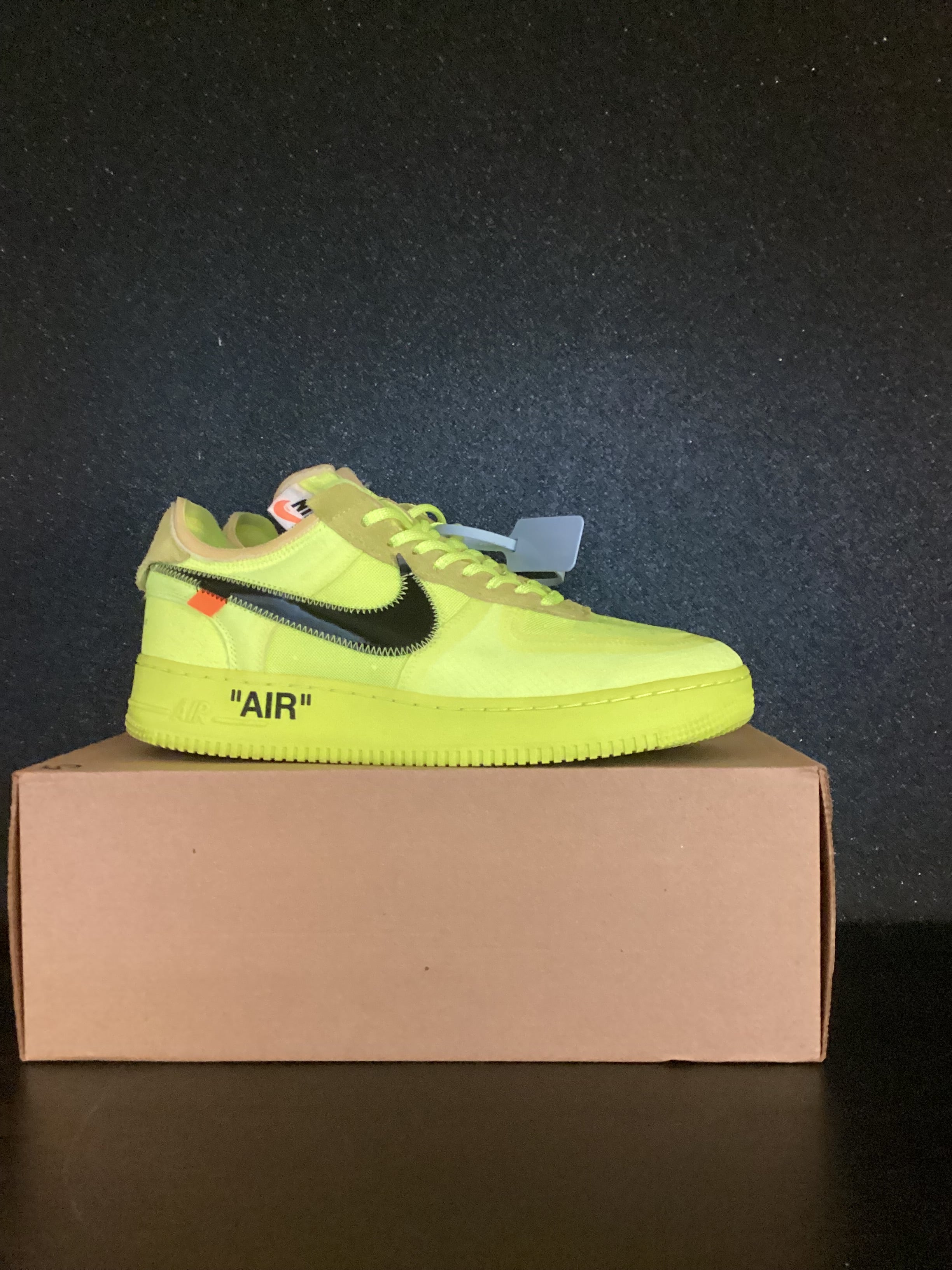 Nike Off White Air Force 1 Low Size 10.5 Preowned Rep Box