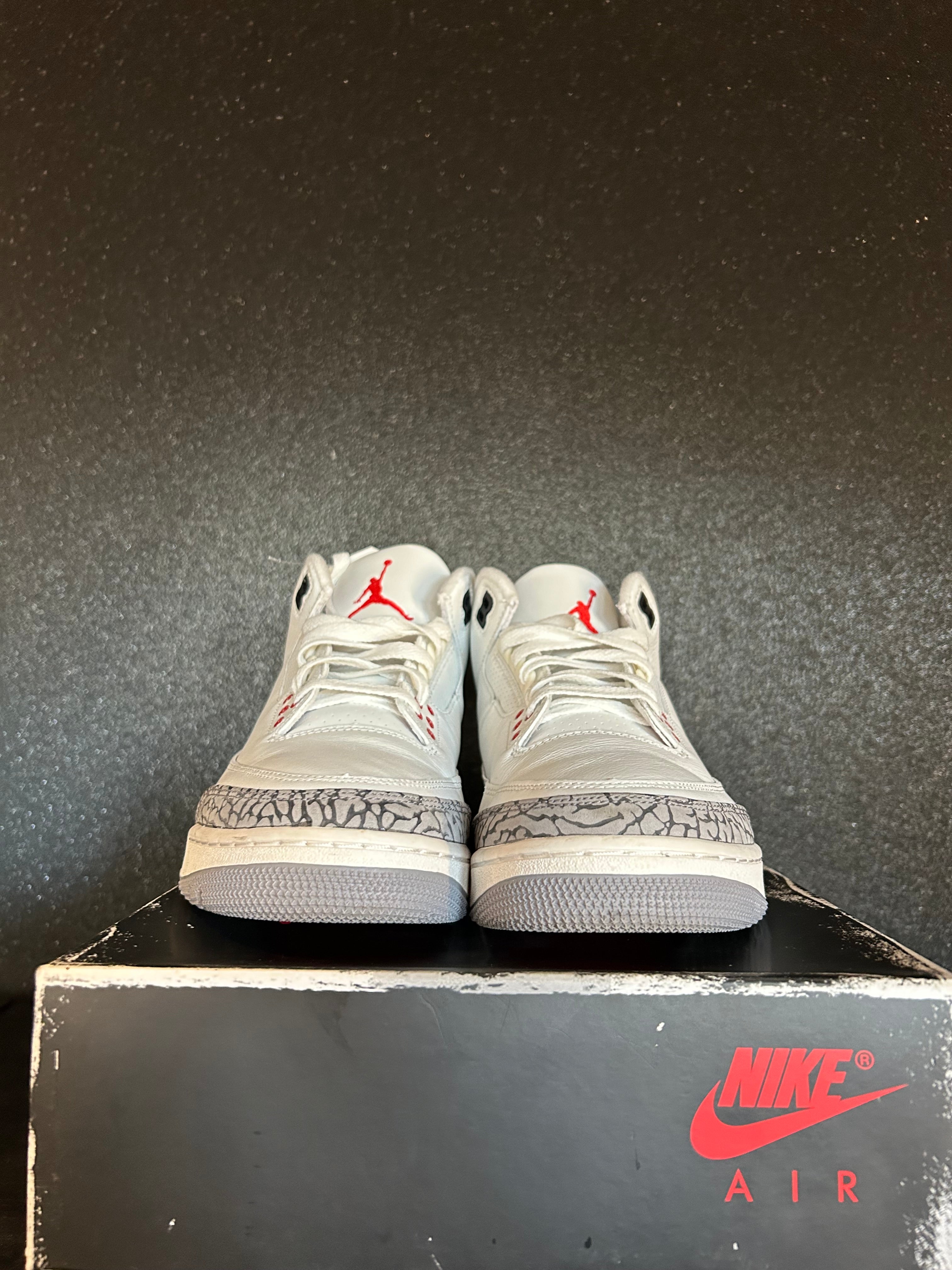 Jordan 3 Reimagined White Cement Preowned Size 10
