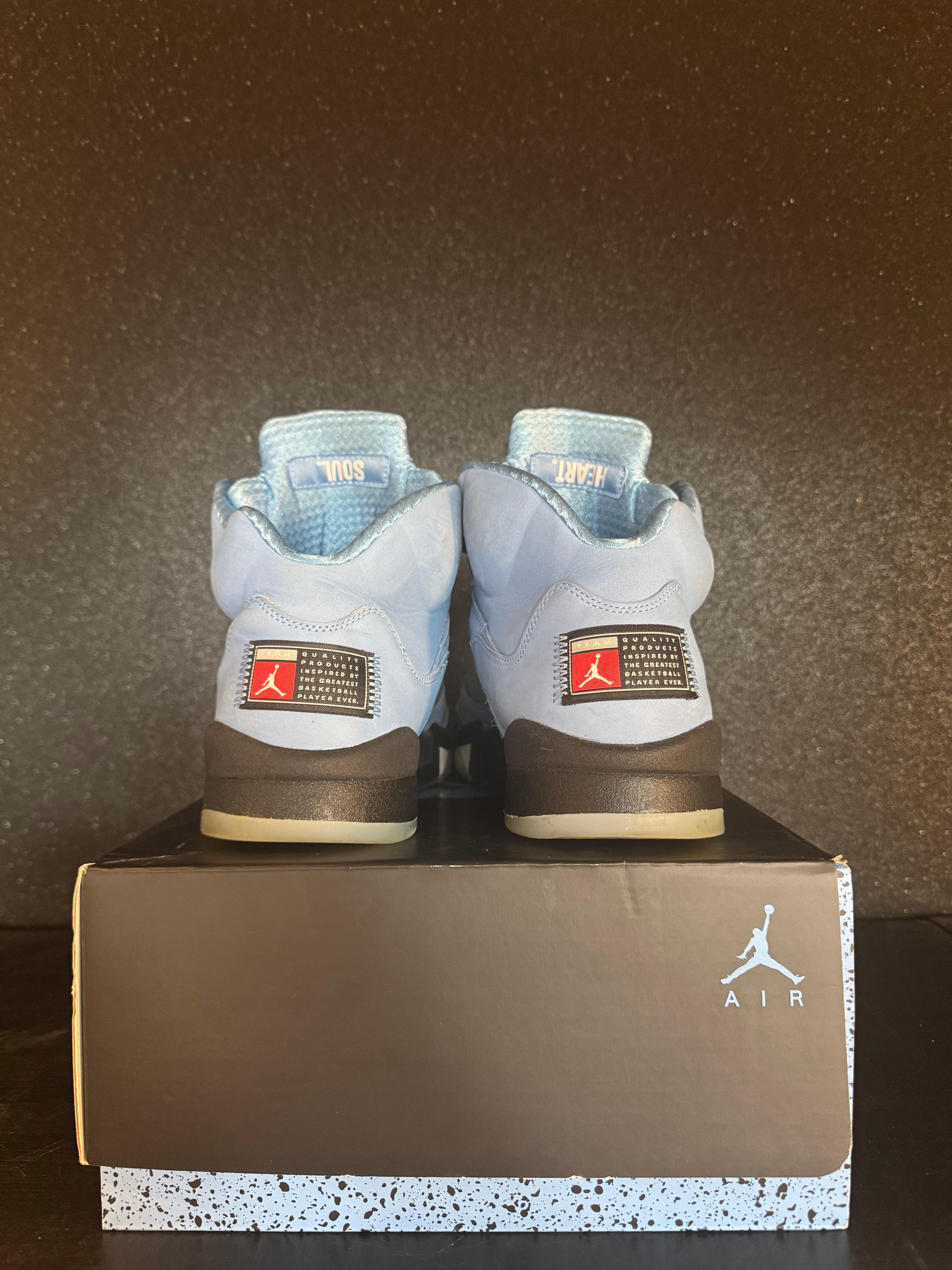 Jordan 5 'UNC' Size 12 Preowned with box