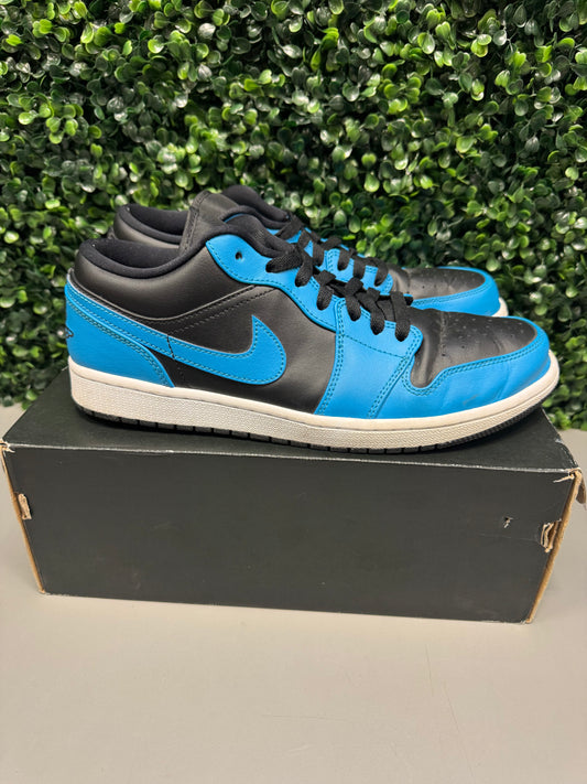 Jordan 1 Low “Laser Blue” Size 10.5 Preowned