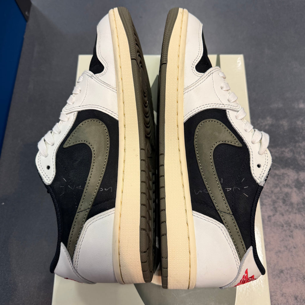 Jordan 1 Retro Low OG SP Travis Scott Olive (Women's) Preowned