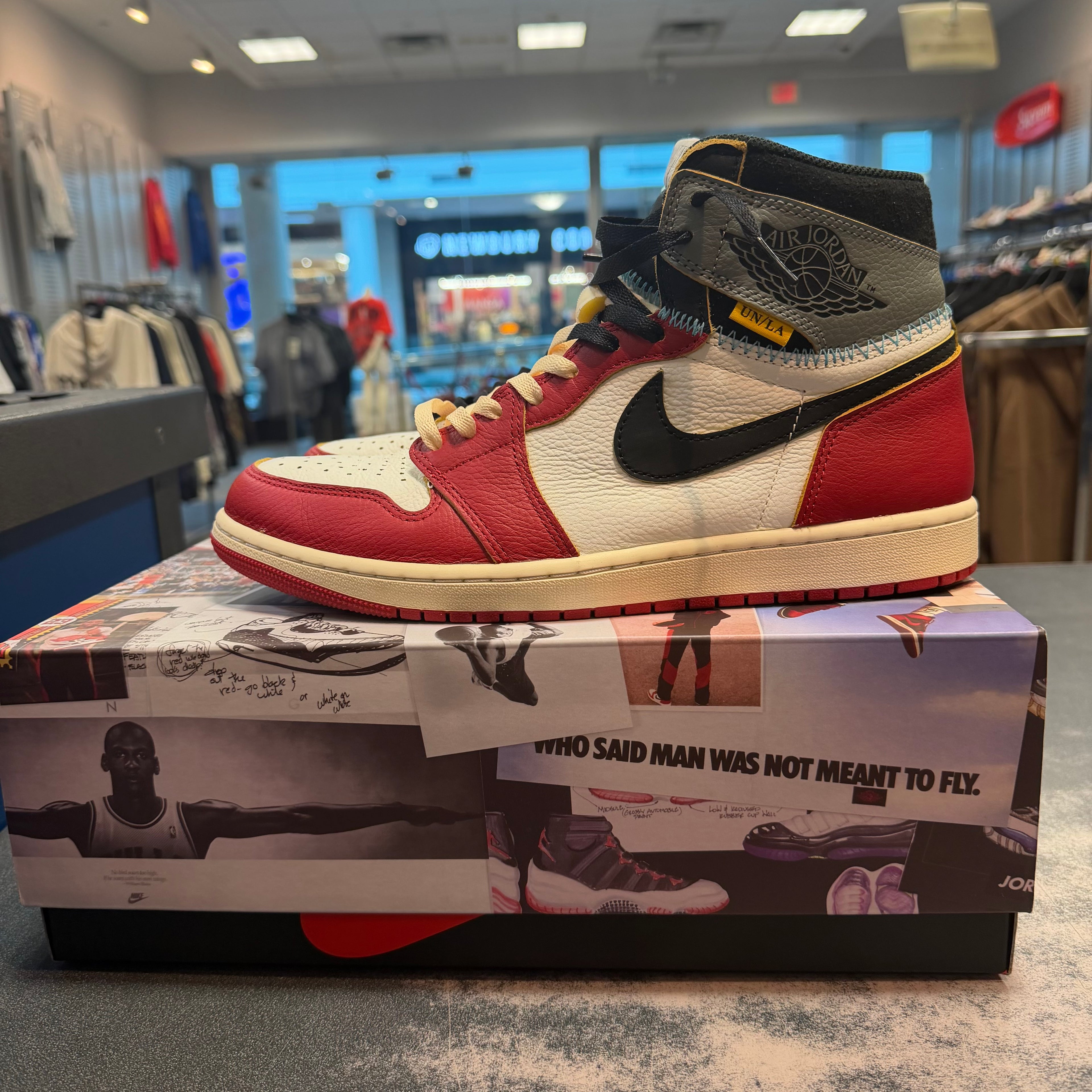 Jordan 1 Retro High OG SP Union LA Chicago Shadow Size 11 Preowned