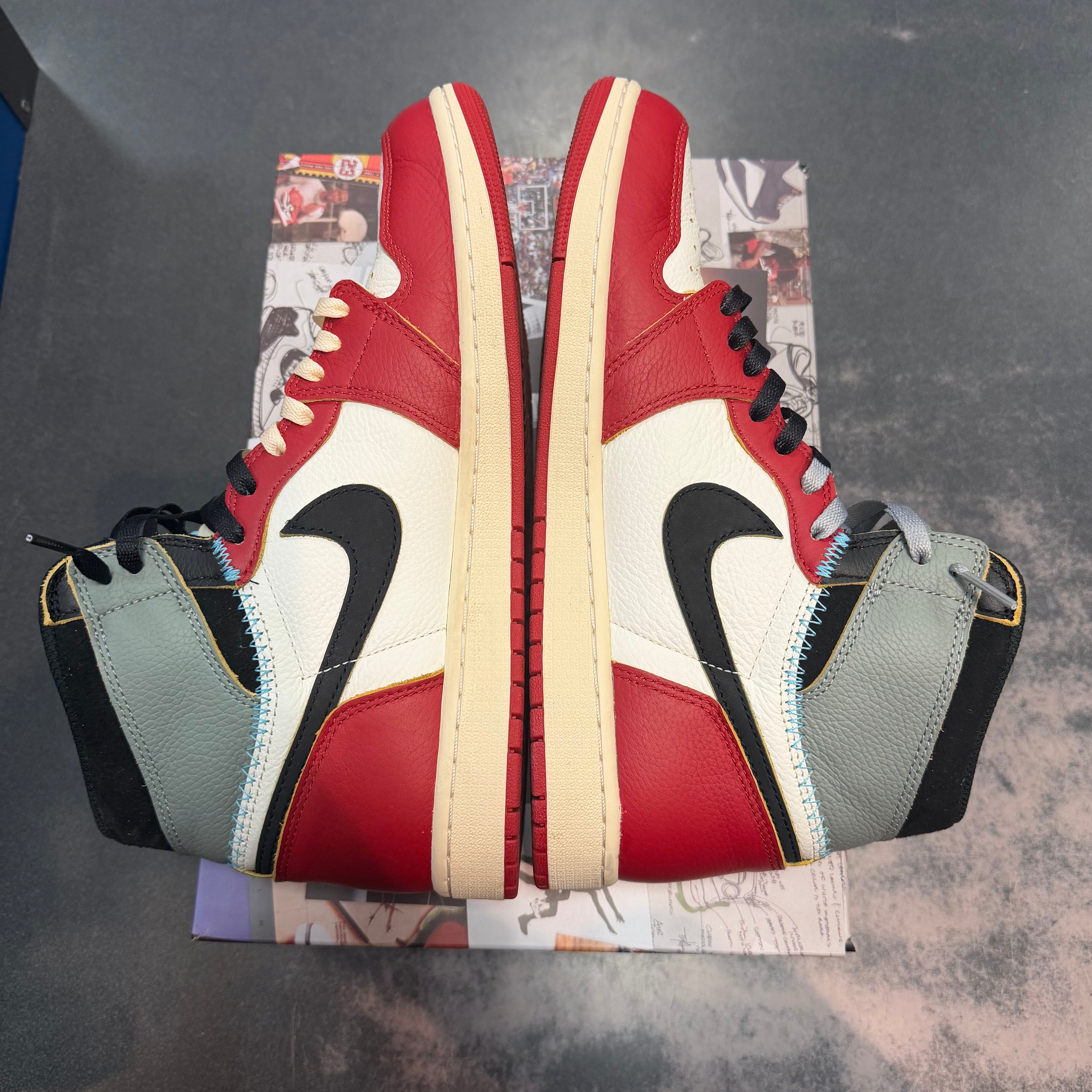 Jordan 1 Retro High OG SP Union LA Chicago Shadow Size 11 Preowned