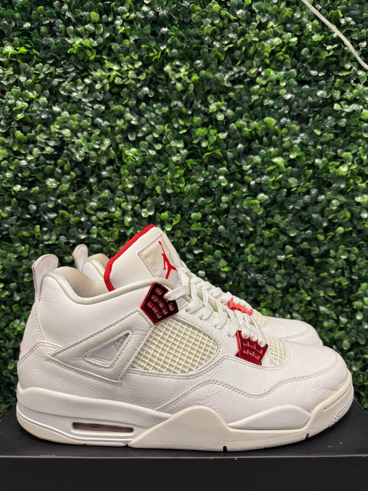 Jordan 4 "Metallic Red" Size 13 Preowned