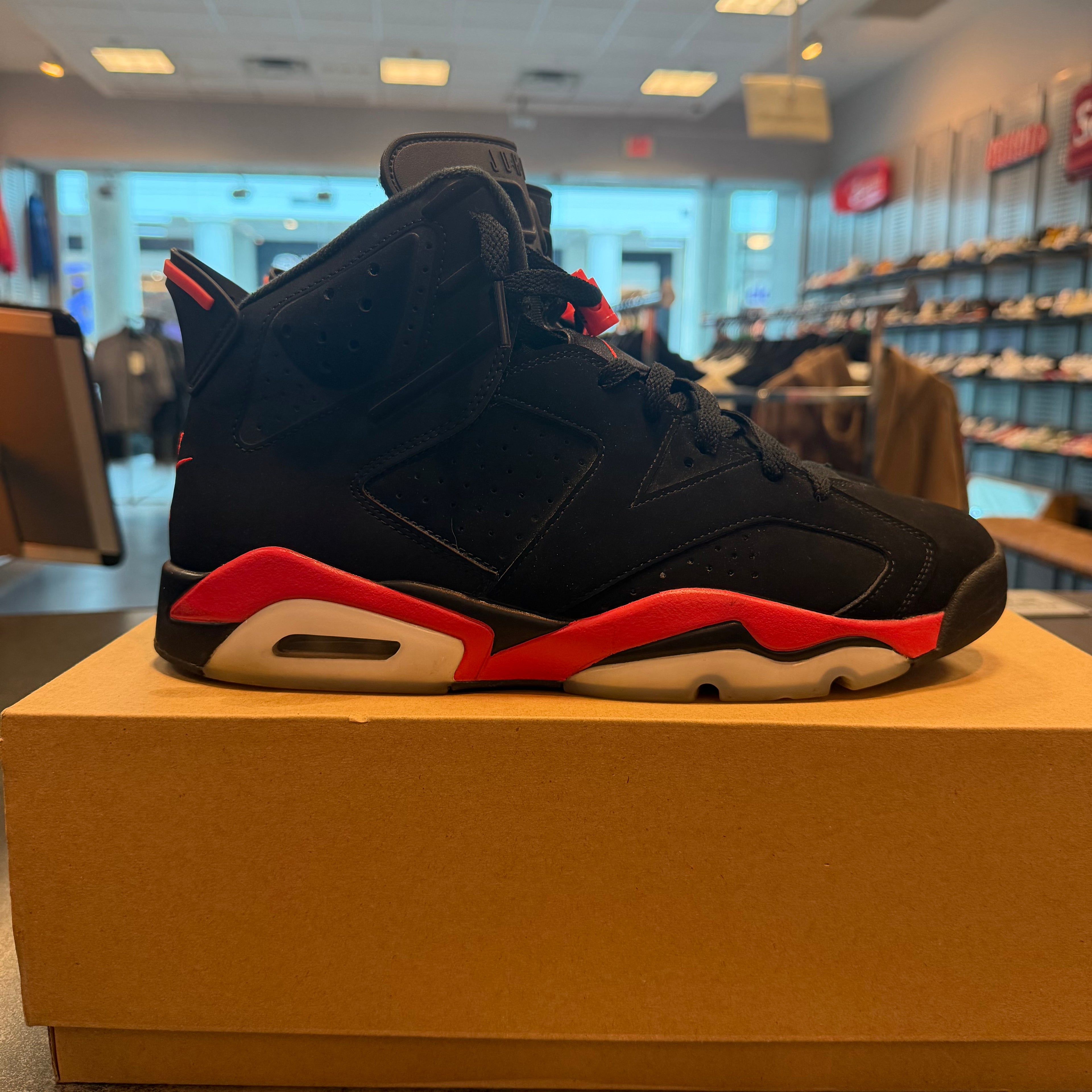 Jordan 6 Retro "Infrared Salesman" Size 12 Preowned