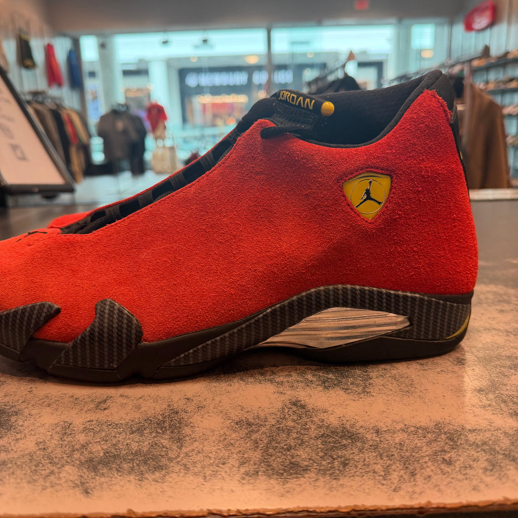 Jordan 14 Retro "Challenge Red" Size 14 Preowned (No Box)