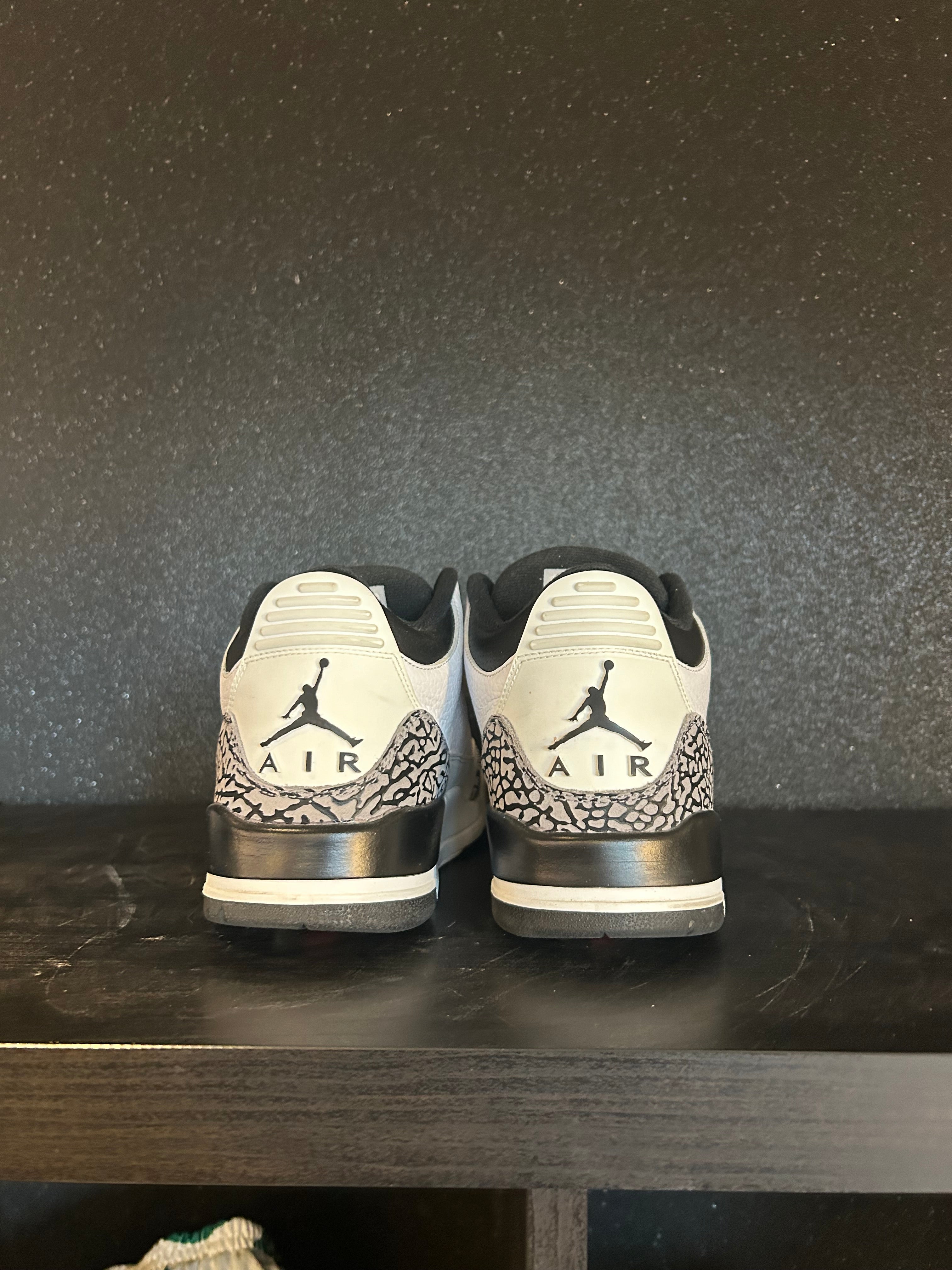 Jordan 3 Infrared Size 9.5 Preowned No Box