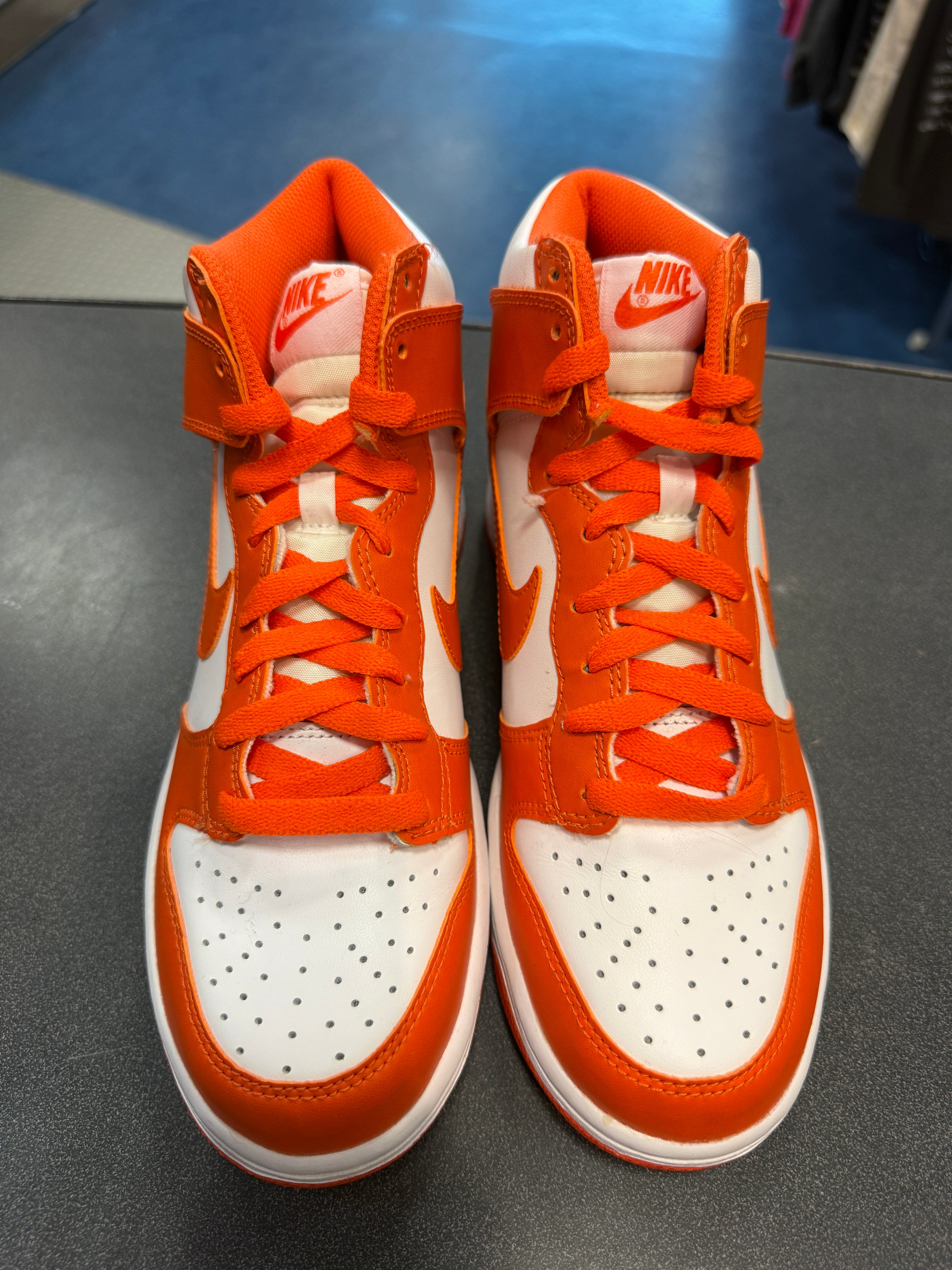 Nike Dunk High SP "Syracuse" (2021) (GS) Size 6.5Y Preowned (NO BOX)
