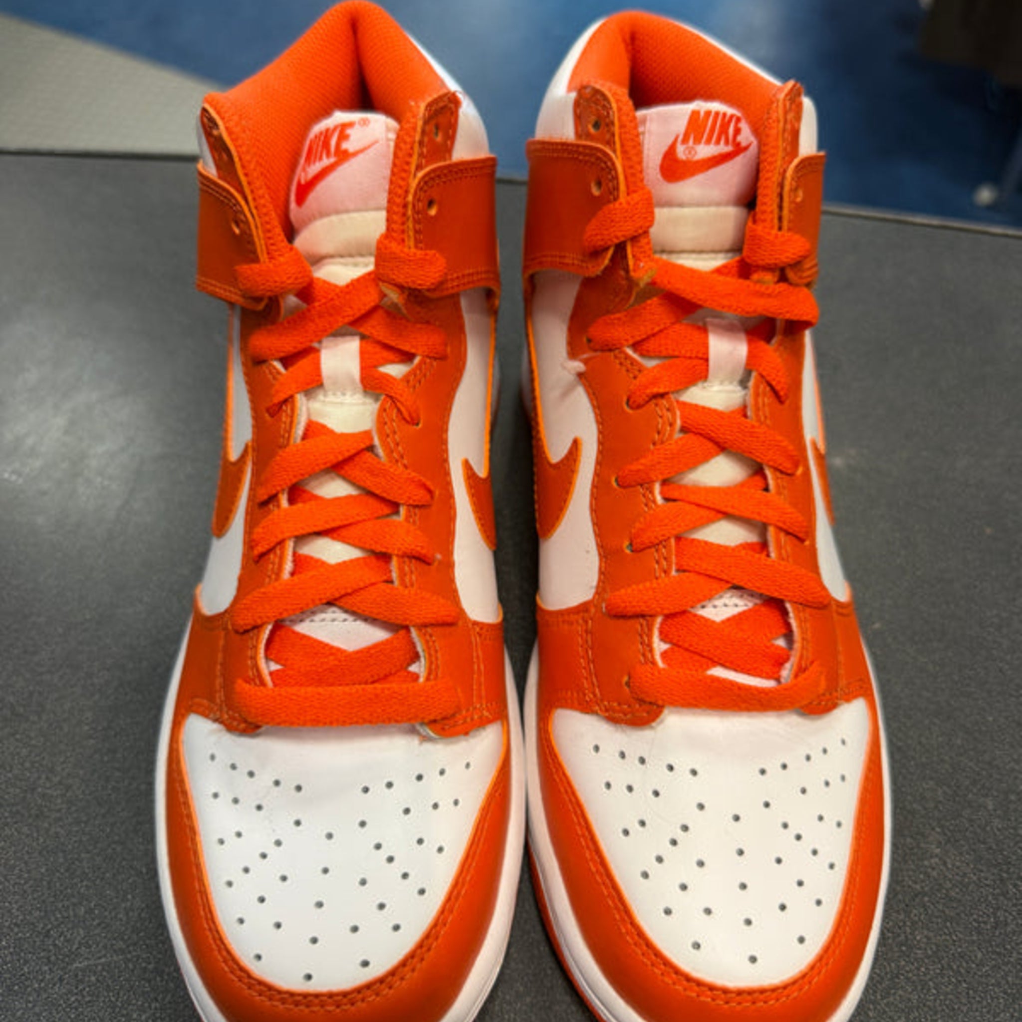 Nike Dunk High SP "Syracuse" (2021) (GS) Size 6.5Y Preowned (NO BOX)