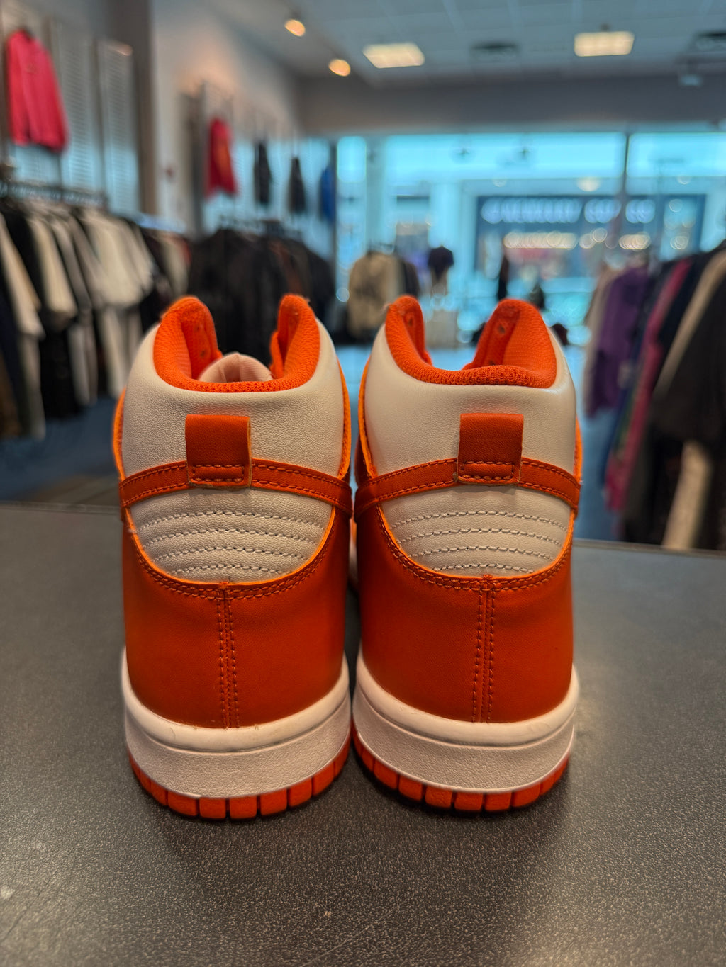 Nike Dunk High SP "Syracuse" (2021) (GS) Size 6.5Y Preowned (NO BOX)