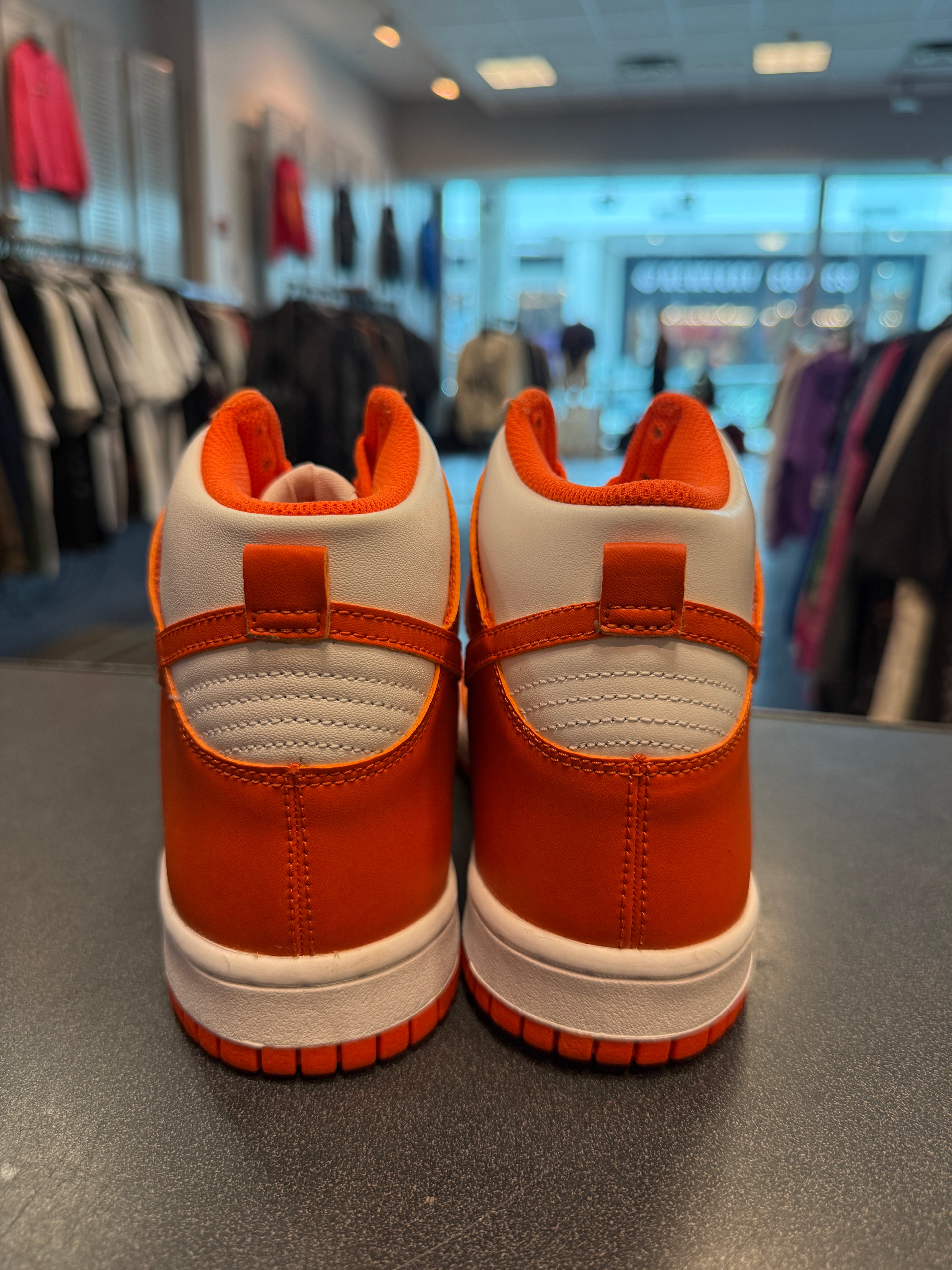 Nike Dunk High SP "Syracuse" (2021) (GS) Size 6.5Y Preowned (NO BOX)
