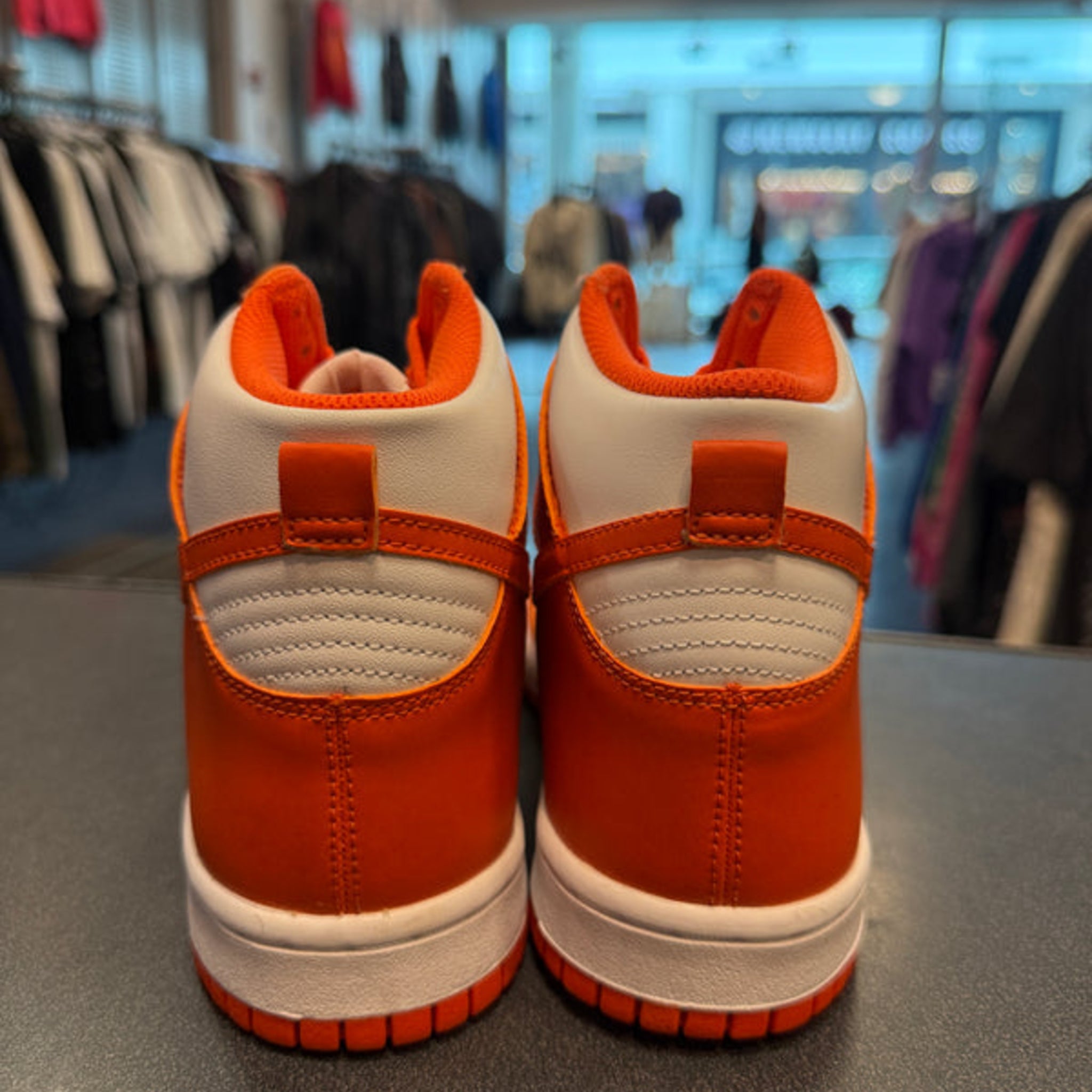 Nike Dunk High SP "Syracuse" (2021) (GS) Size 6.5Y Preowned (NO BOX)