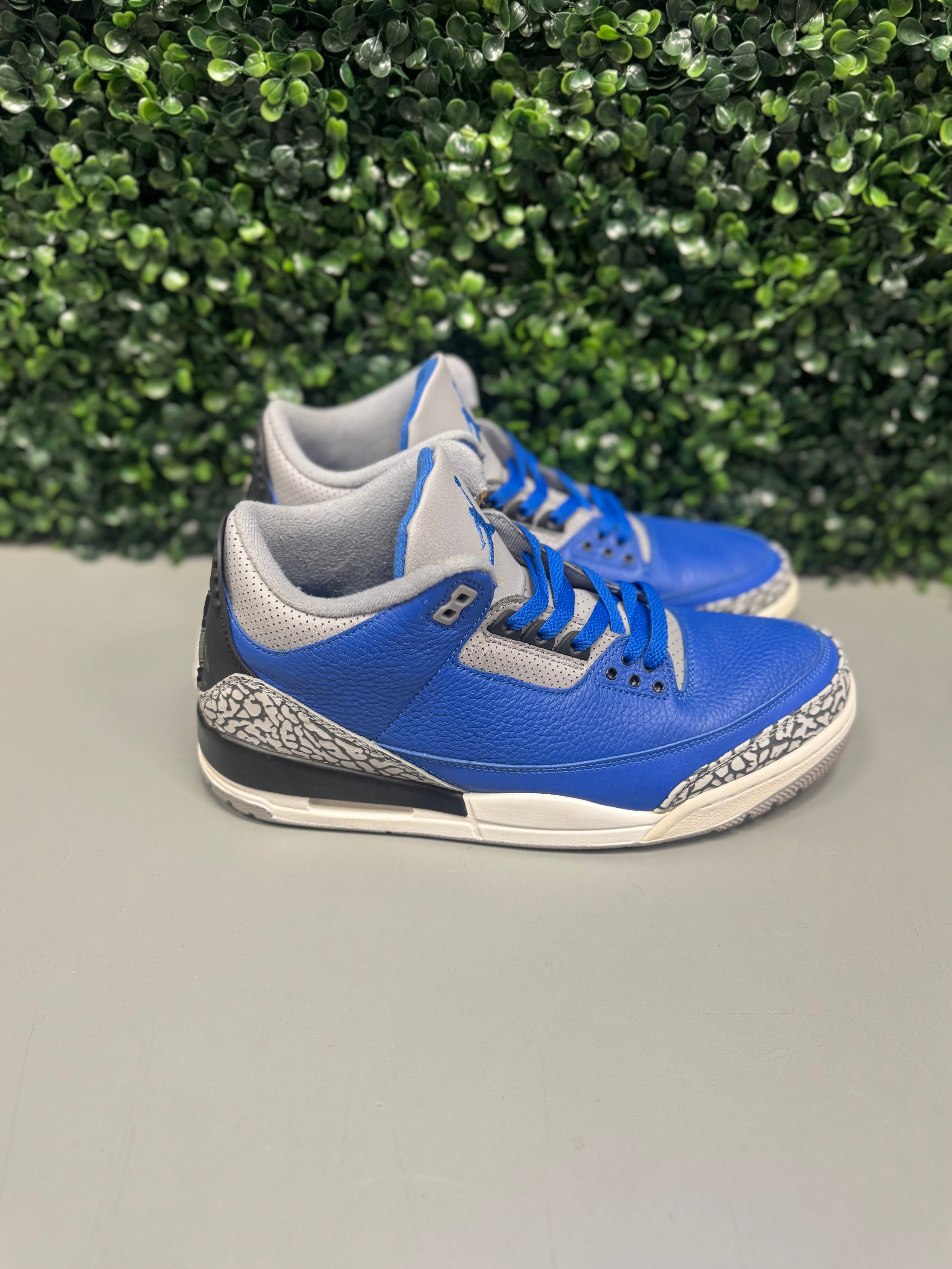 Jordan 3 "Royal Cement" Size 11 Preowned