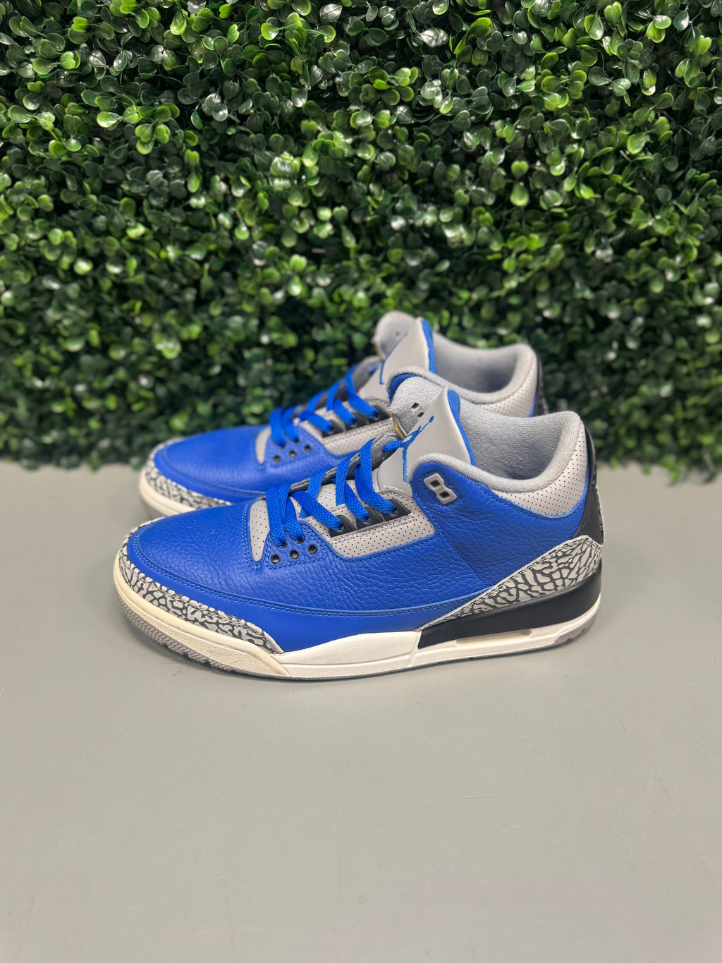 Jordan 3 "Royal Cement" Size 11 Preowned